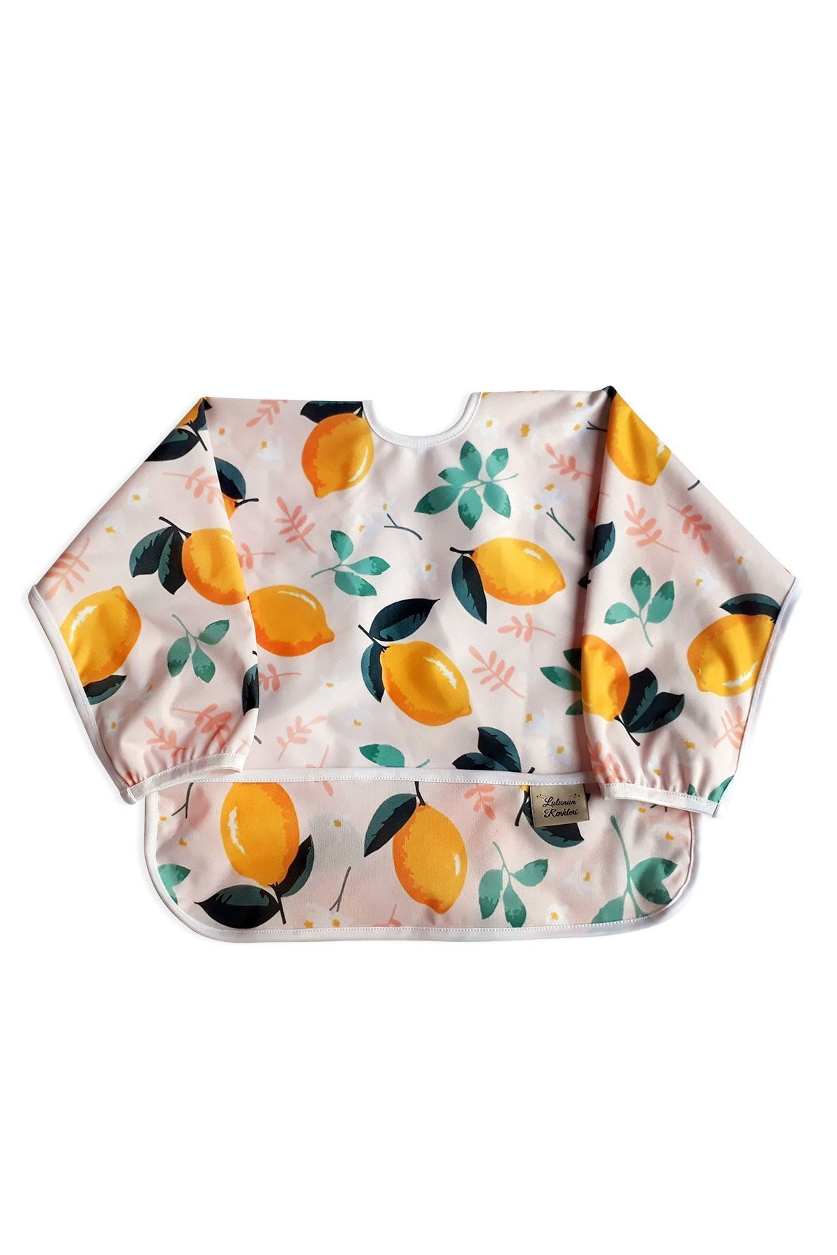 Lulunun Renkleri Su Geçirmez Uzun Kollu Bebek Mama Önlüğü – Kolay Temizlenebilir, Leke Tutmaz, 6-24 Ay fotoğrafı 3 (önizleme)