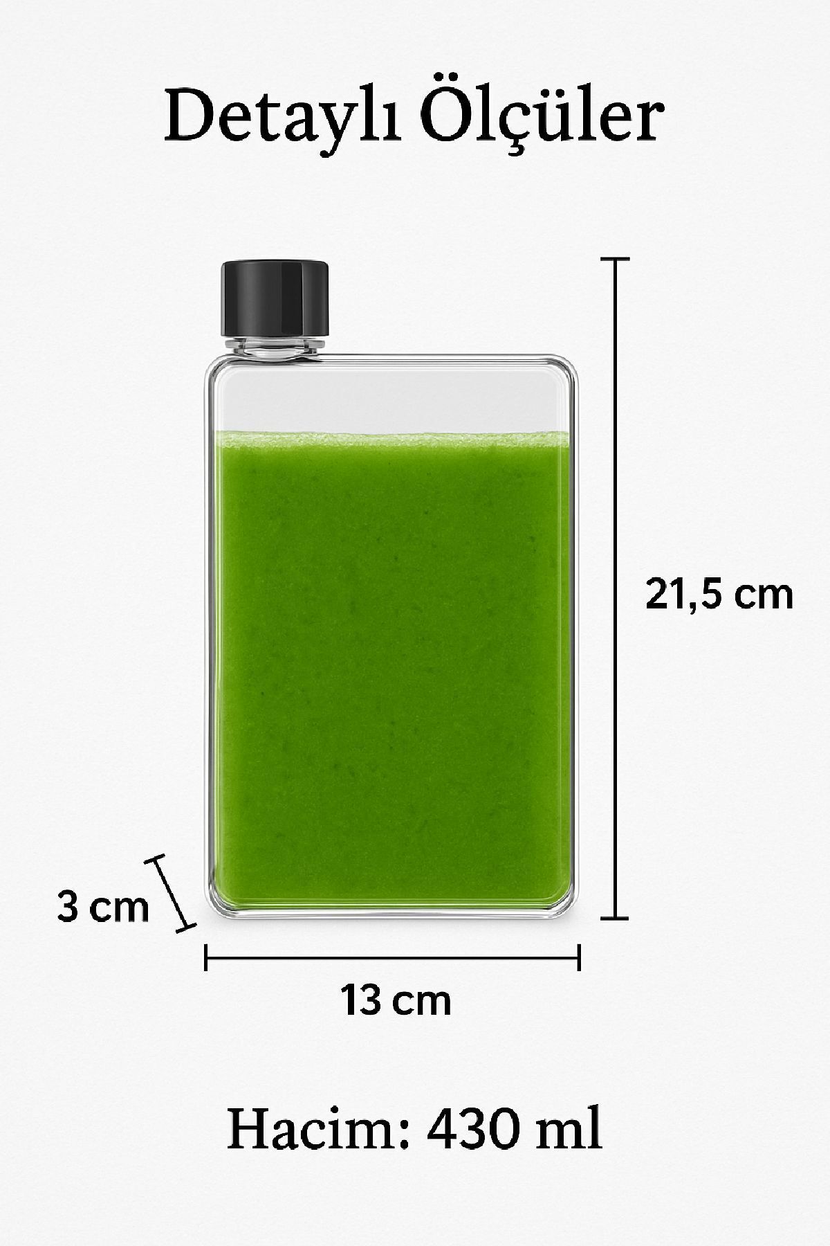Open Home Concept-Flexibottle A5 – Multi-Purpose Transparent Notebook Flask for Cold Coffee, Water, Juice, Smoothie Transport 8