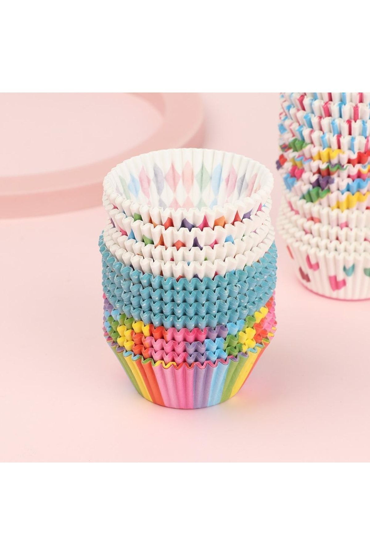 Transformacion-Muffin Mold - Muffin Paper - Muffin Cake Mold 100 Pieces 2