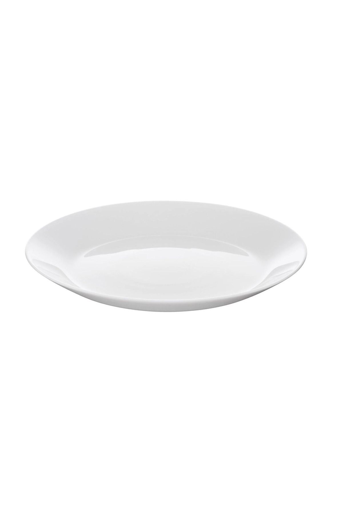 IKEA Quality 4 Adet 19 Cm Beyaz Tatlı Servis Tabağı Temperli Cam