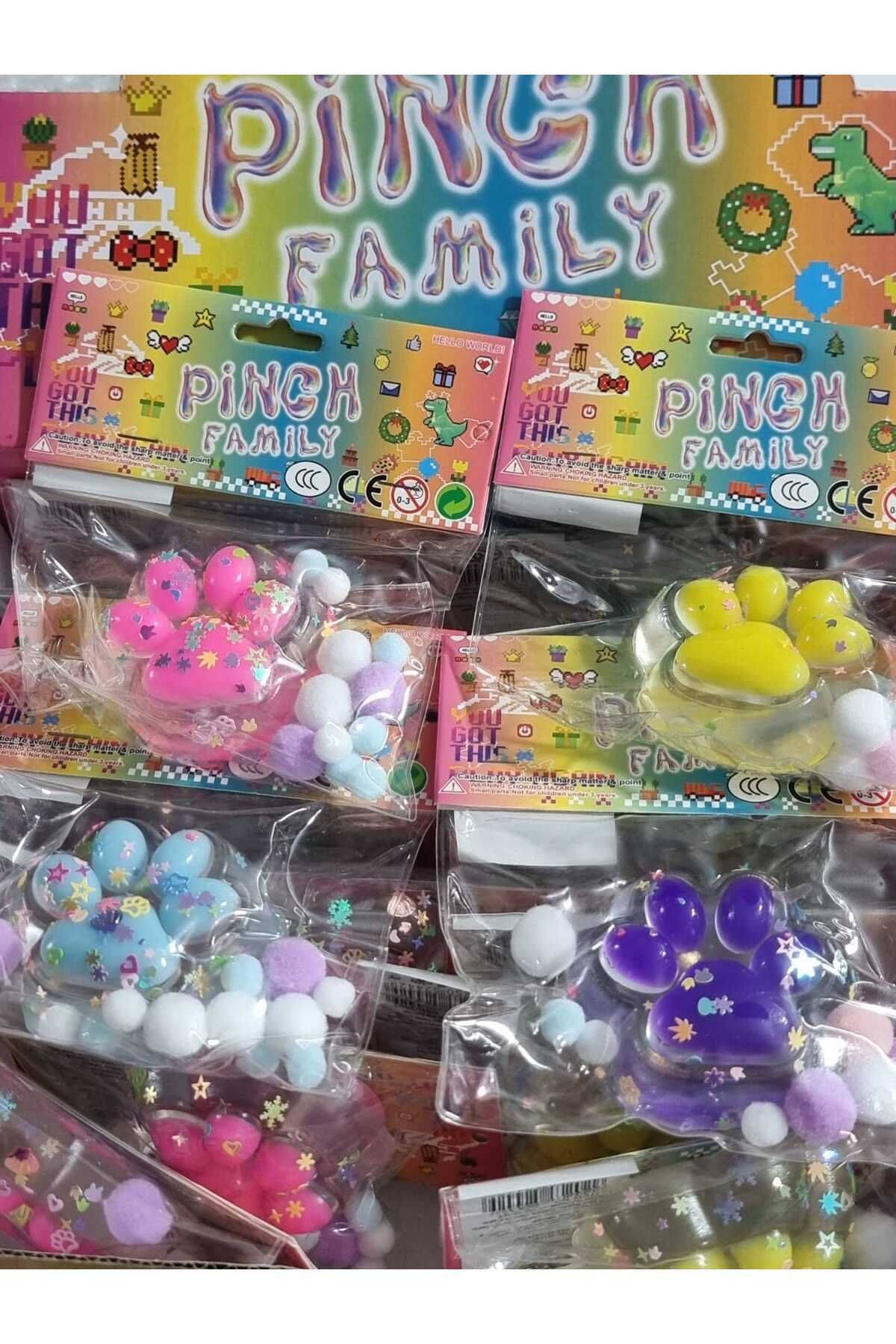 NEBİL HOME Kedi patisi taba sukuşi squishy stres oyuncağı yumuşacık jel oyuncak skuşi