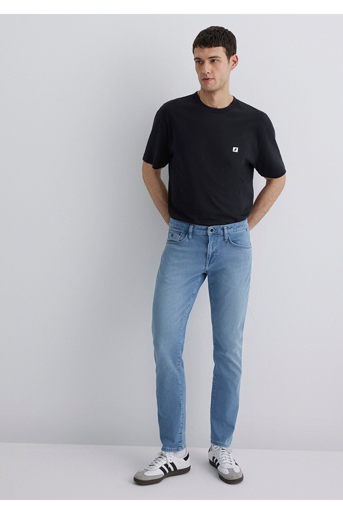 شلوار جین مردانه JAKE PRO SPORT HYLED BLUE JEAN 0042286934 Mavi
