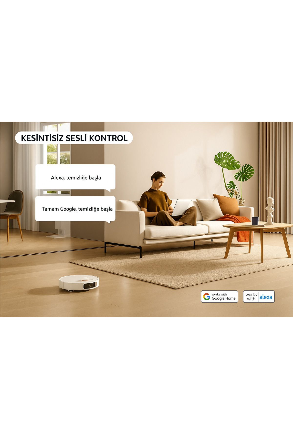 Xiaomi-Mi Robot Vacuum X10 Mop and Sweep 4000Pa Powerful Suction With New LDS BHR6404EN - White 6