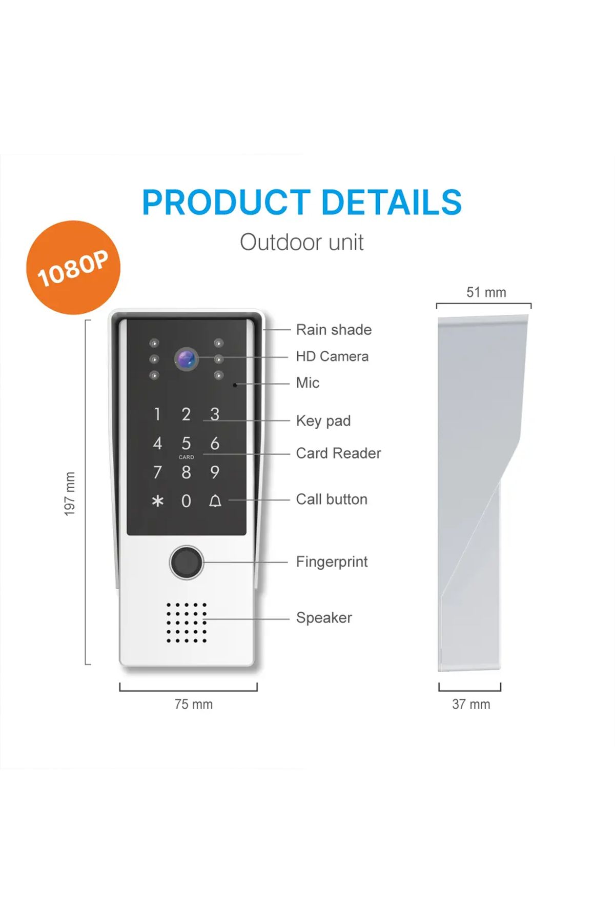 AREB-Smart Indoor Intercom Screen Advanced Wired Connection and Security 5