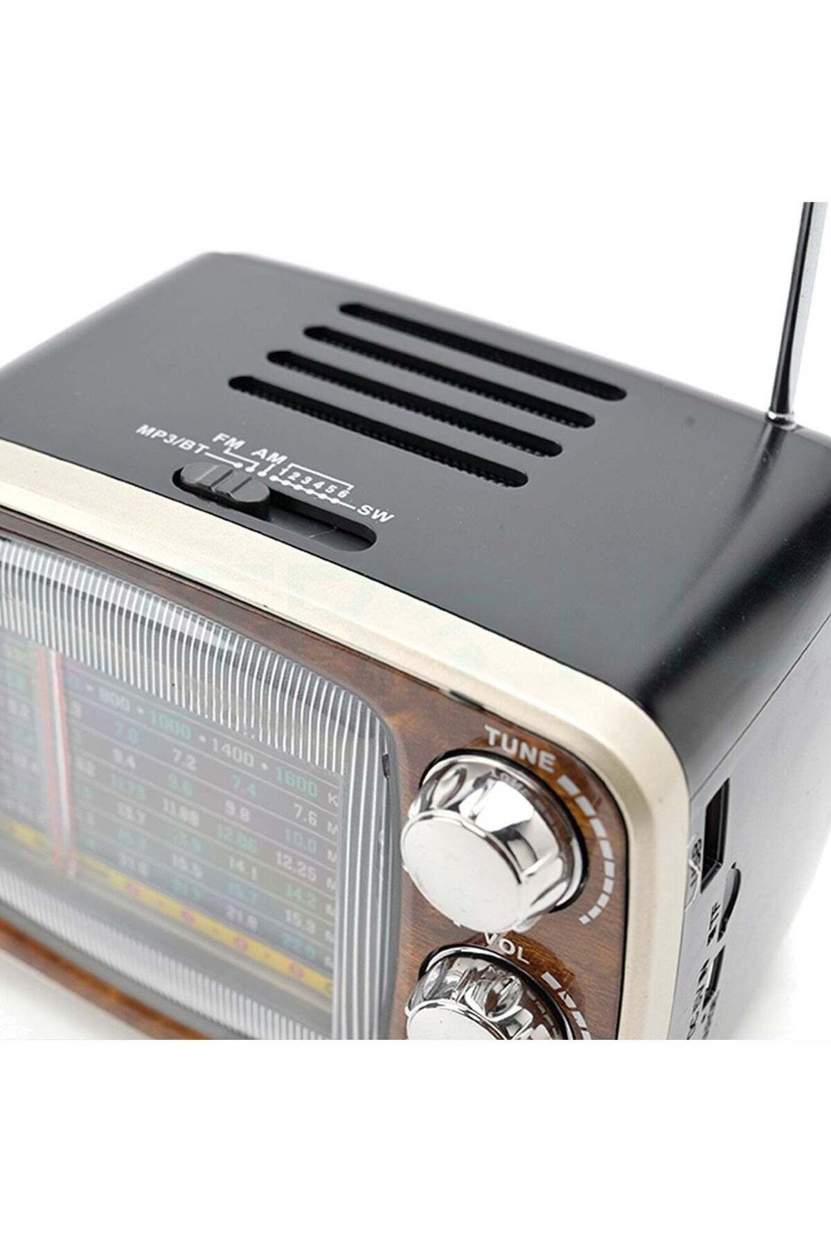 Micro Plus-Microplus Multifunctional Portable Bluetooth Radio with USB-SD-FM-AUX-TF -Rechargeable Function PS-4 6