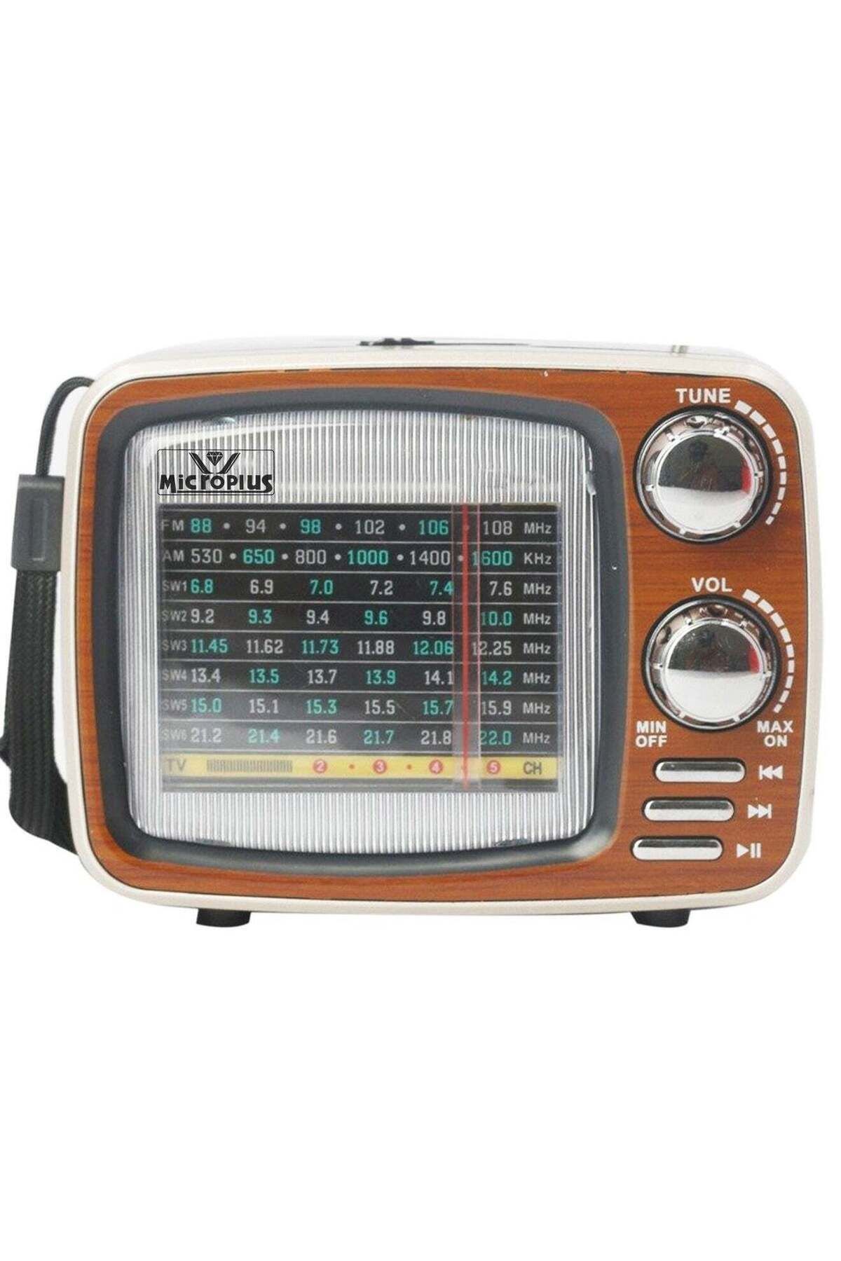 Micro Plus-Microplus Multifunctional Portable Bluetooth Radio with USB-SD-FM-AUX-TF -Rechargeable Function PS-4 4