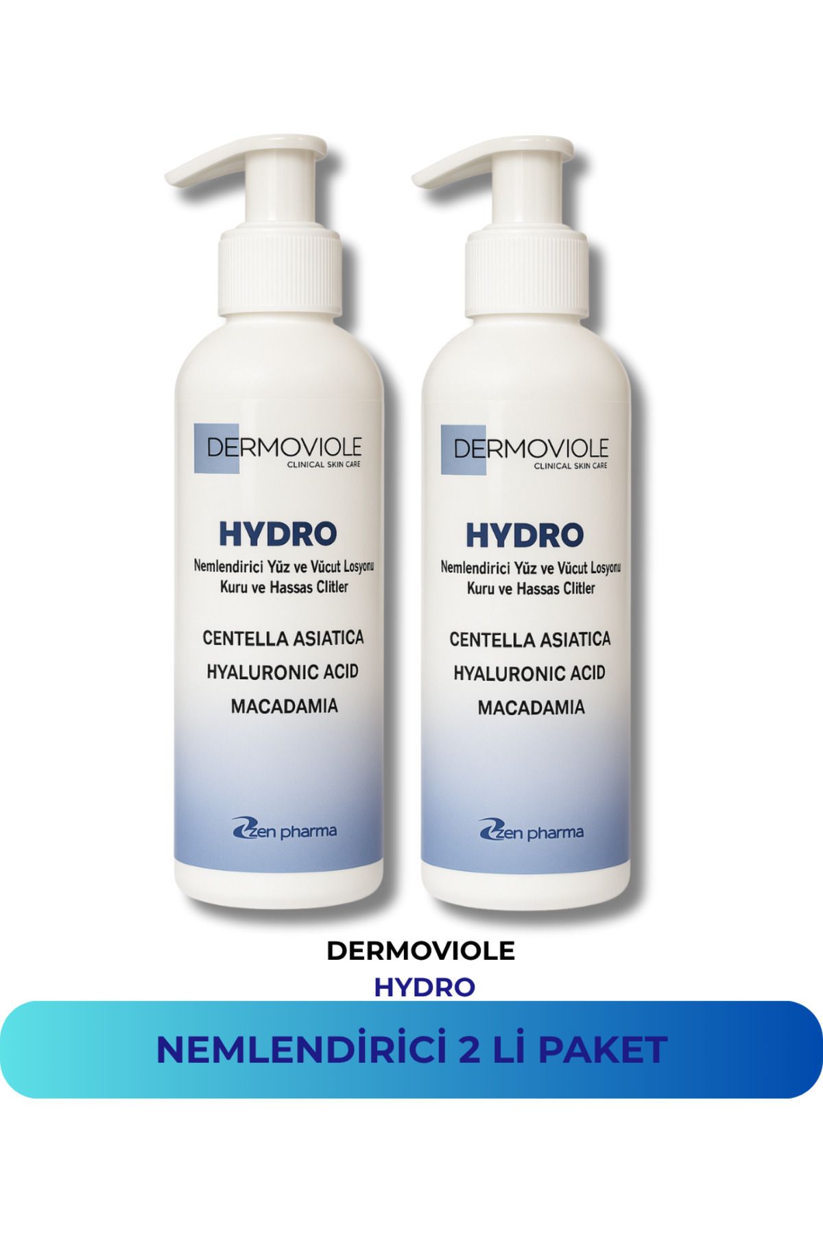 DERMOVIOLE NEMLENDİRİCİ 2 Lİ PAKET