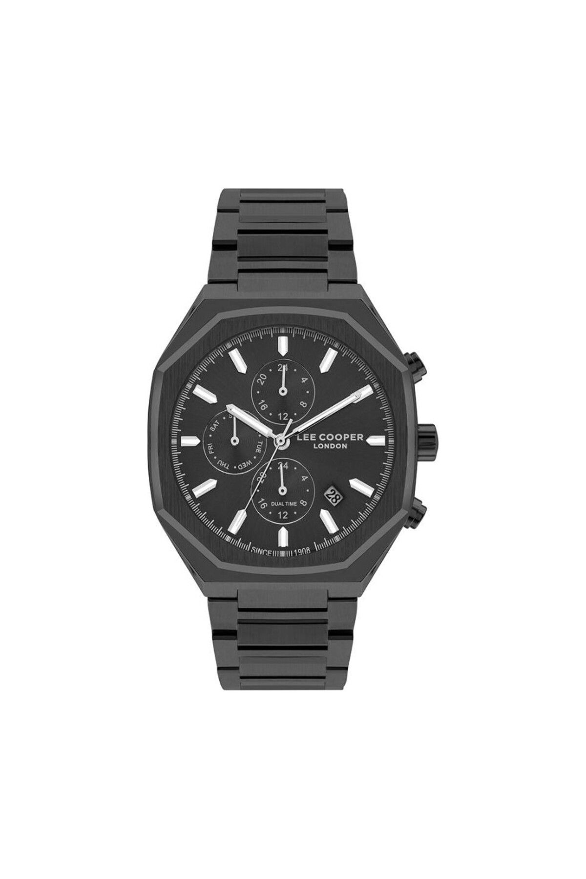 Lee Cooper-Lc07617.060 All Functions Active Day and Calendar Display 5 Atm Waterproof Smoked Er 3