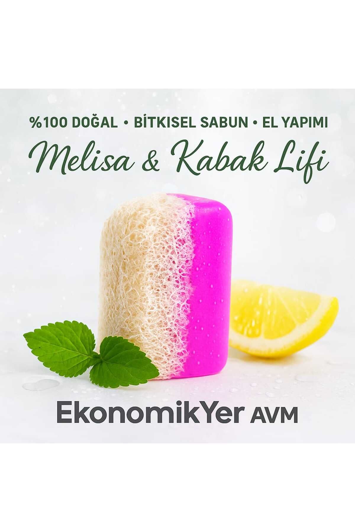 Kabak Lifli Melisa Sabunu Organik Kokulu Sabun