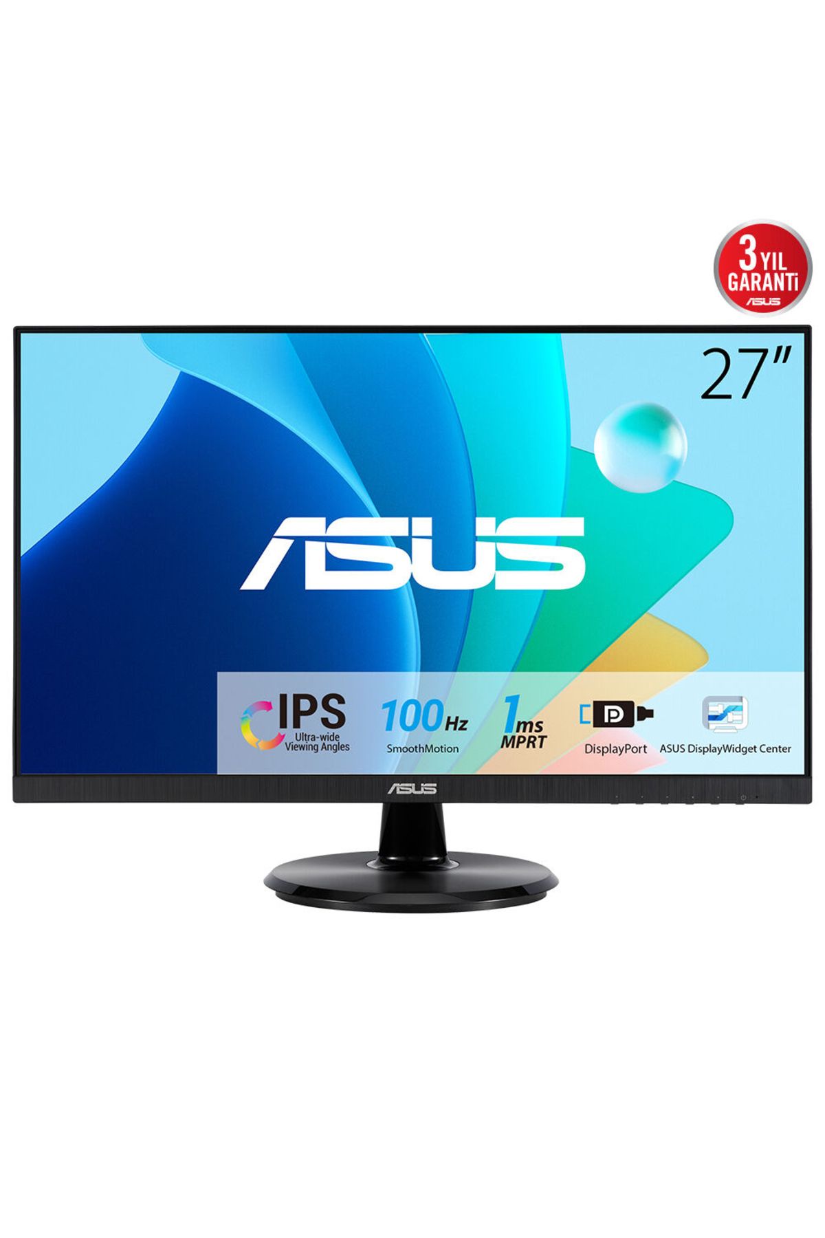 ASUS Va27dqfr 27" 100hz 1ms Adaptive-sync Eye Care Full Hd Ips Gaming (OYUNCU) Monitör