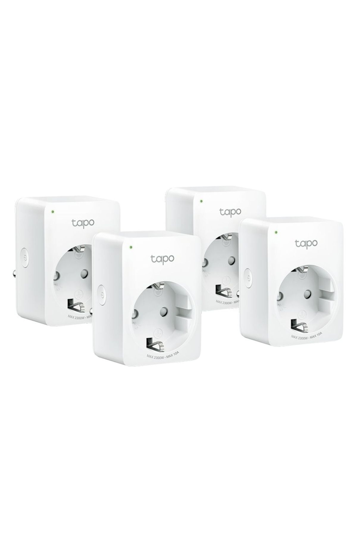 TP-LINK-Tapo P100 Mini Smart Wi-Fi Socket White Quad 1