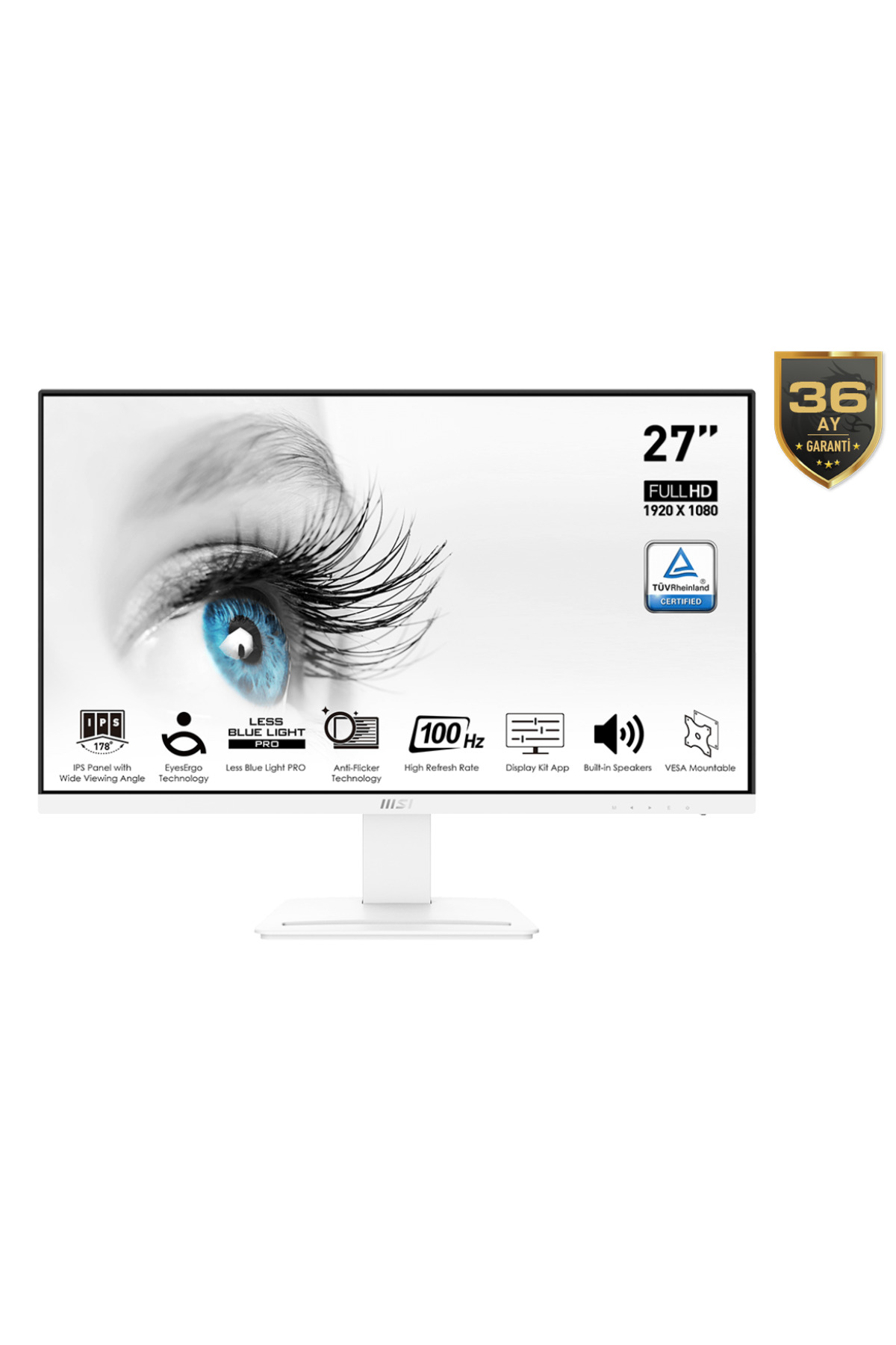 Pro Mp273aw 27" 1920x1080 Ips 100hz Anti-glare 1ms Full Hd Monitör
