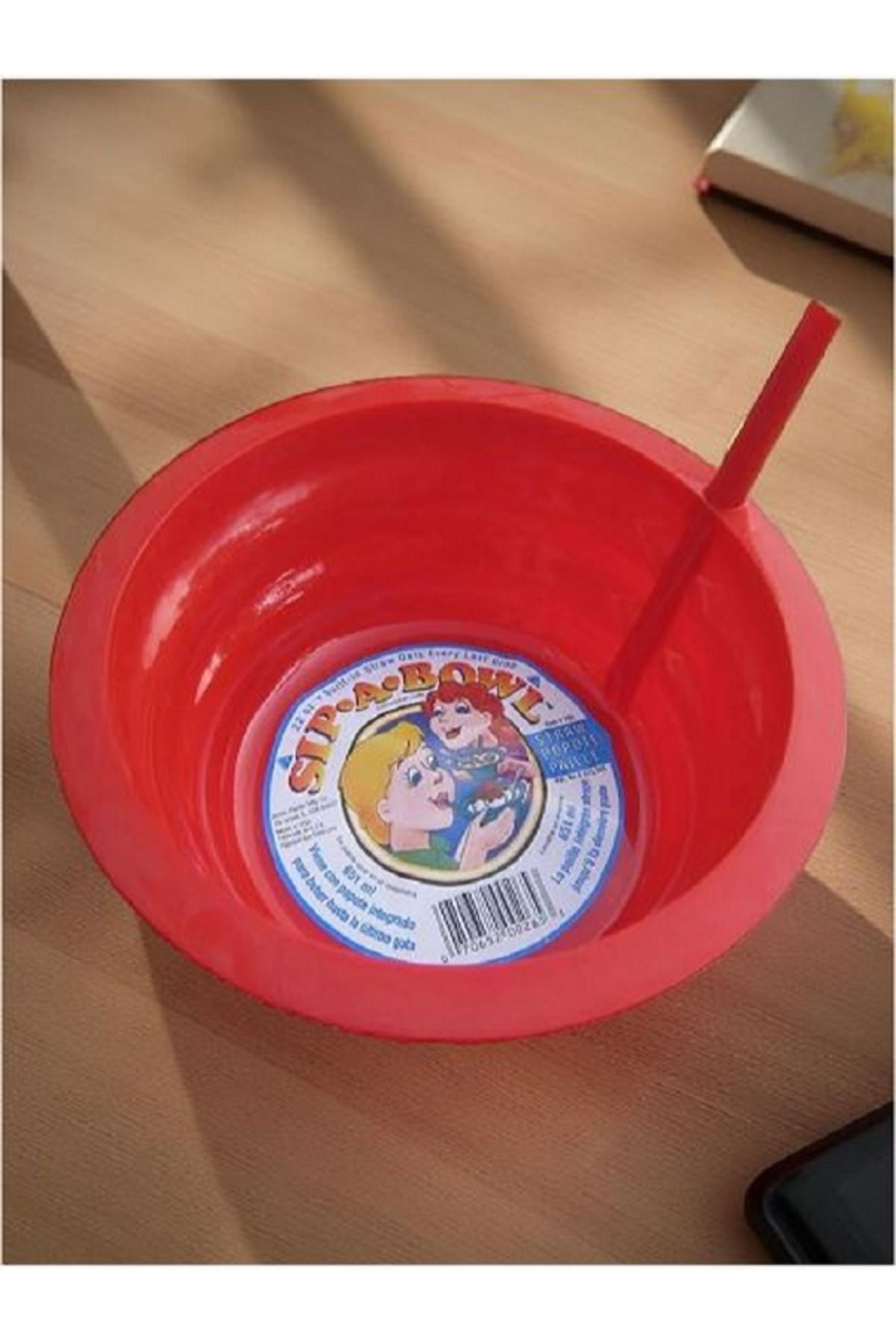 ARROW-Sip-A Cereal Bowl with Built-in Straw 1