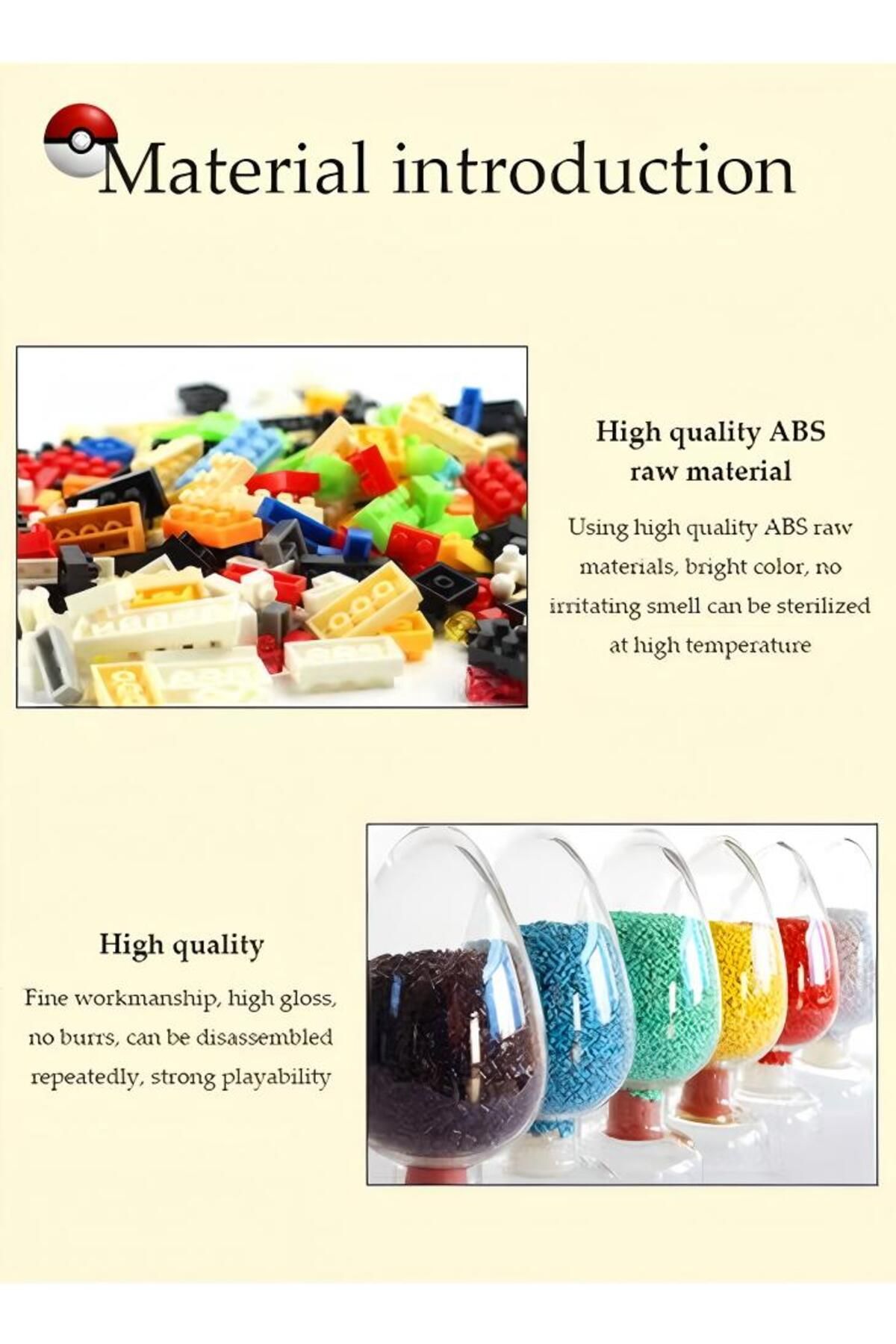 Generic-Pokémon Gengar Building Blocks, Children's Building Blocks, Diamond Particles, Cartoon Toys 3