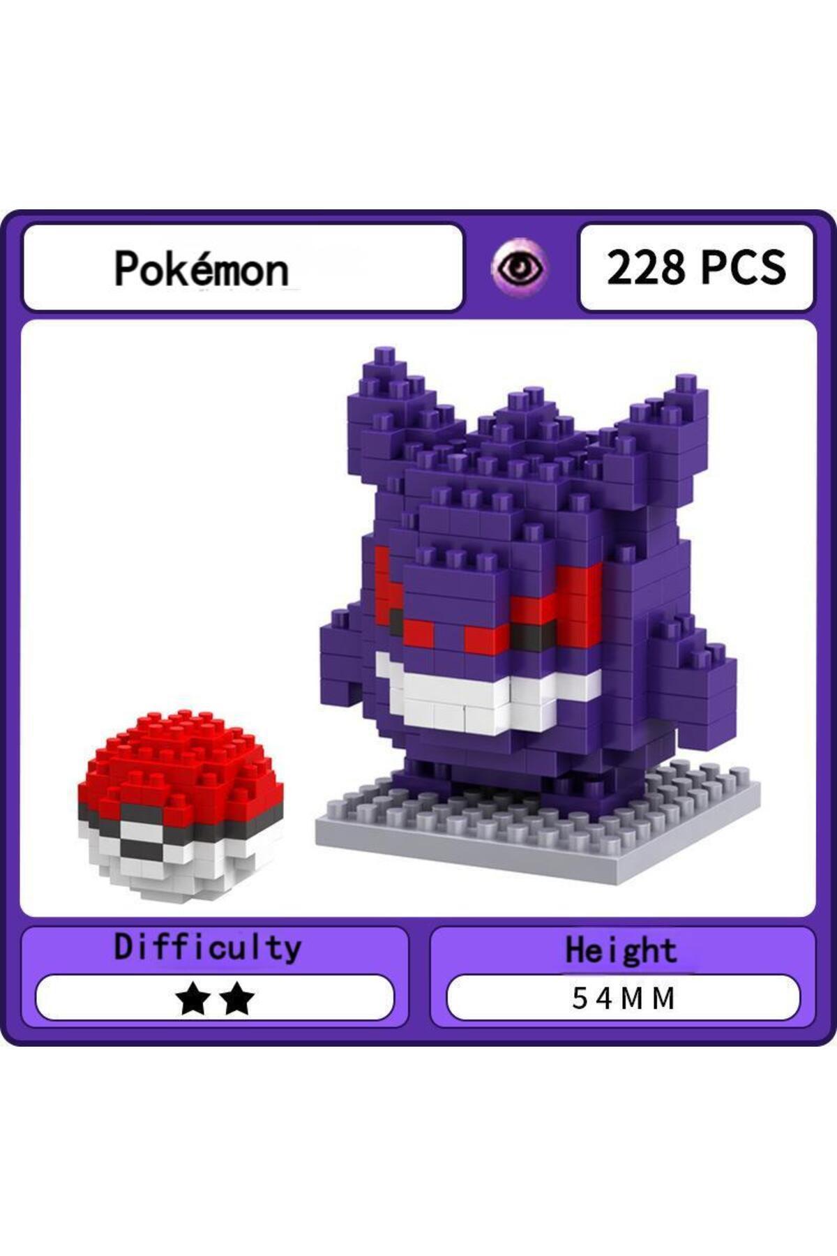 Generic-Pokémon Gengar Building Blocks, Children's Building Blocks, Diamond Particles, Cartoon Toys 1