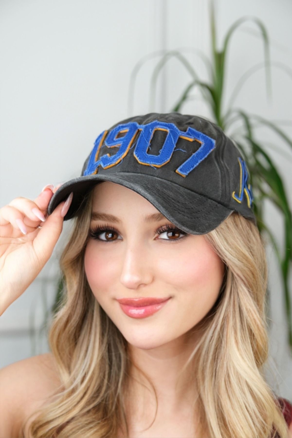 Jack Ferrero UNİSEX ESKİTME GÖRÜNÜMLÜ CAP ŞAPKA / BASEBALL CAP / HİPHOP ŞAPKA