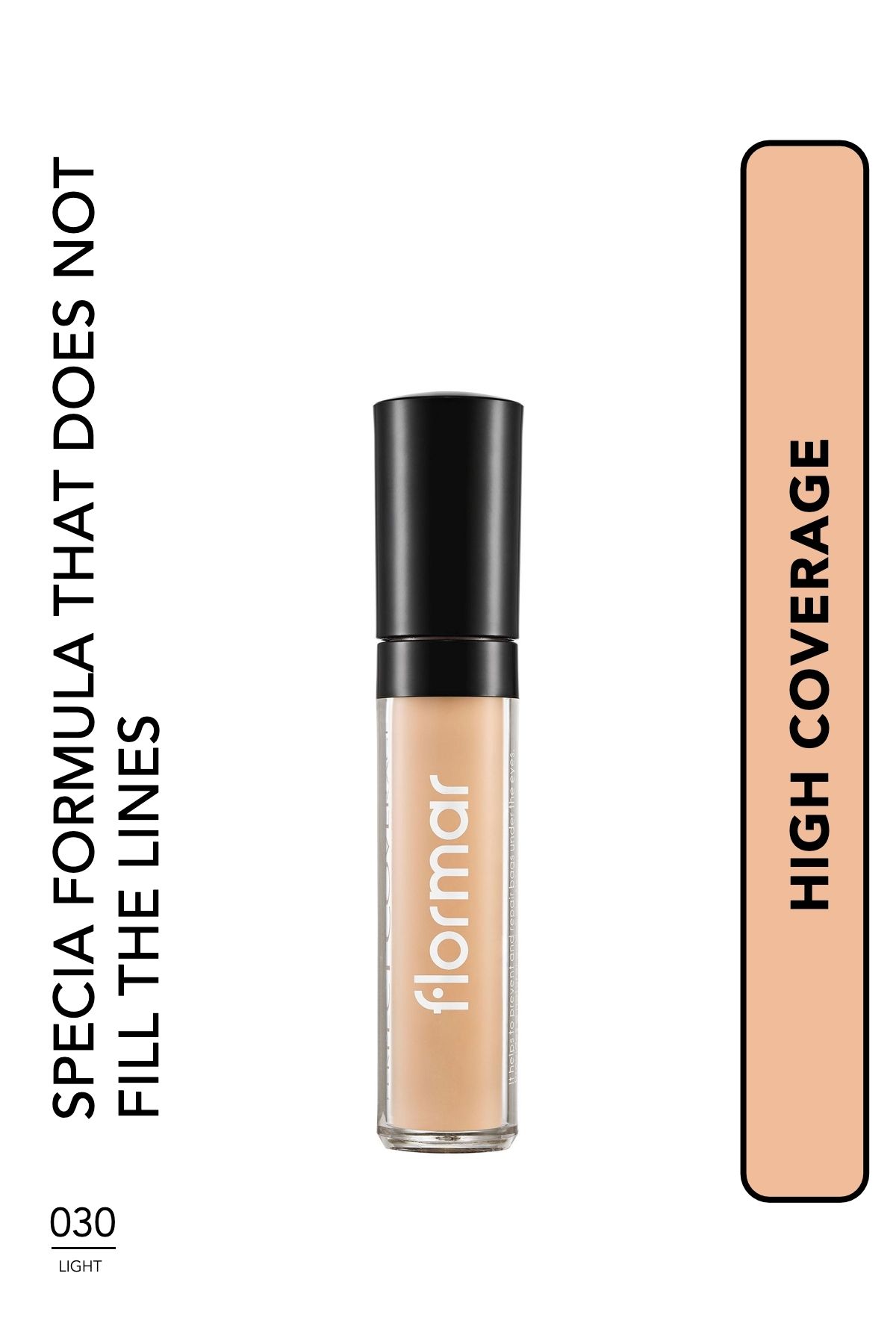 Flormar-خافي عيوب سائل - خافي عيوب مثالي - 030 لايت -8690604558063 1