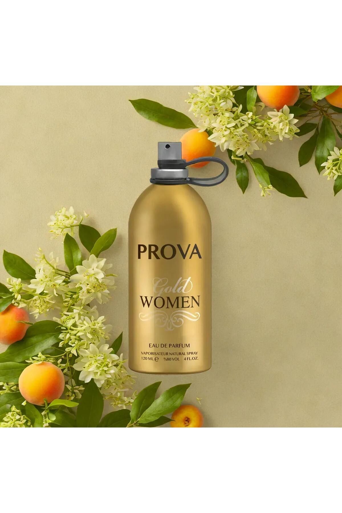 Prova عطر زنانه Gold ادوپرفیوم گلدار 100 میلی لیتر