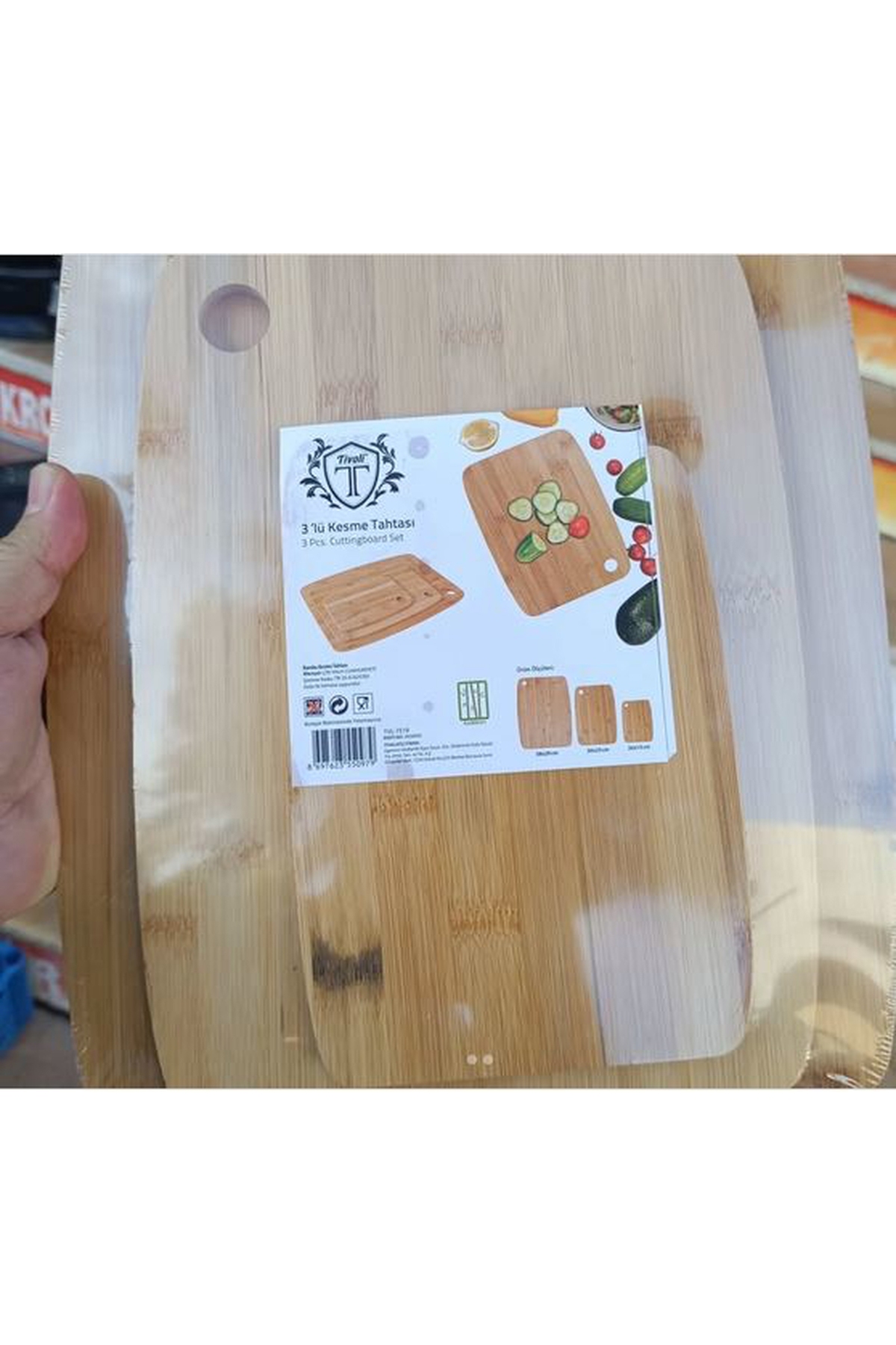 Tivoli Tivoli Bambu Kesme Tahtası 3'lü - Fiyatı, Yorumları