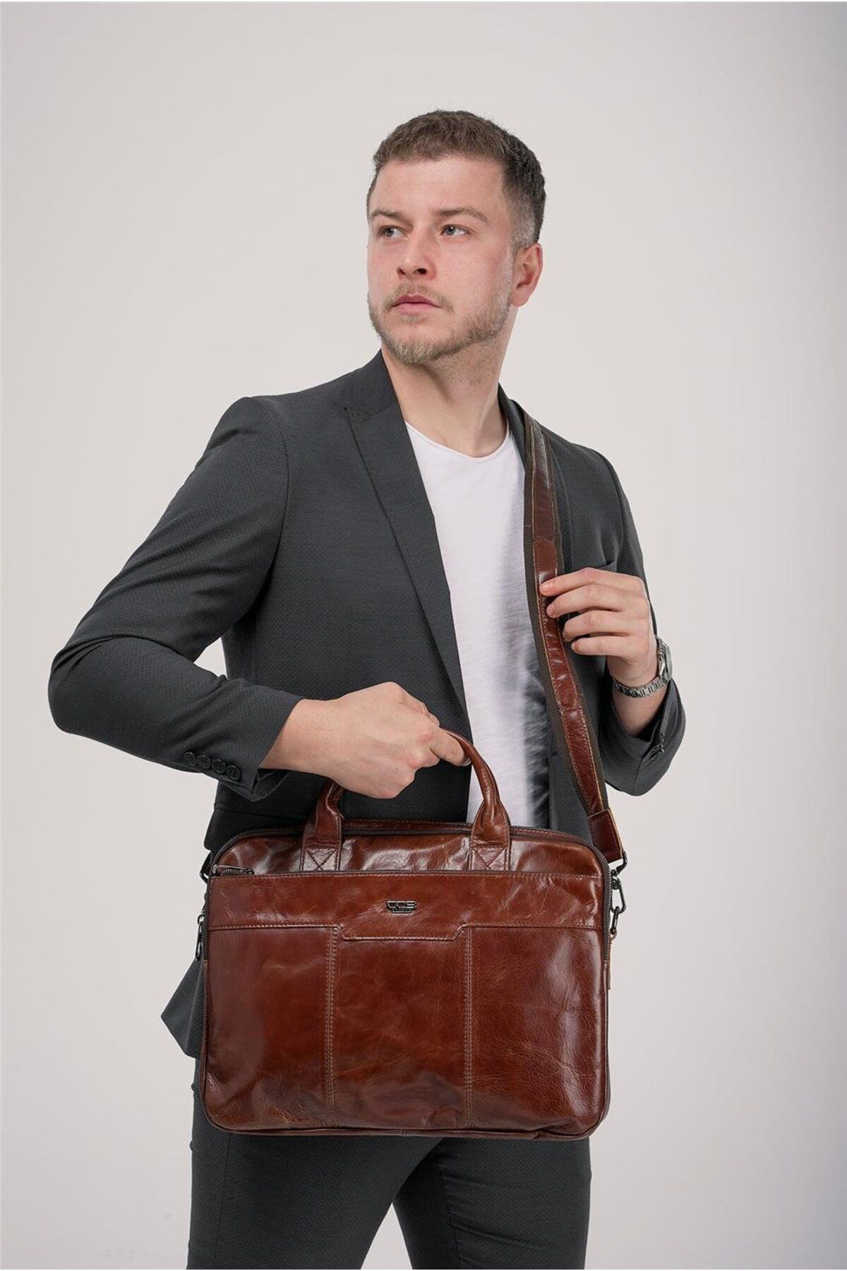 ÇÇS-Ççs Men's Briefcase Ccs71475 8