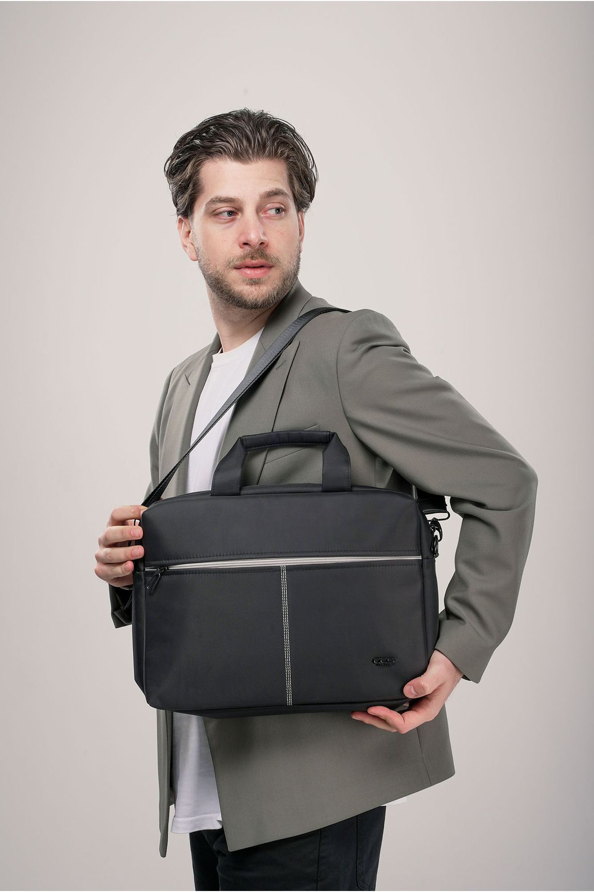 ÇÇS-Men's Briefcase Ccs71465 2