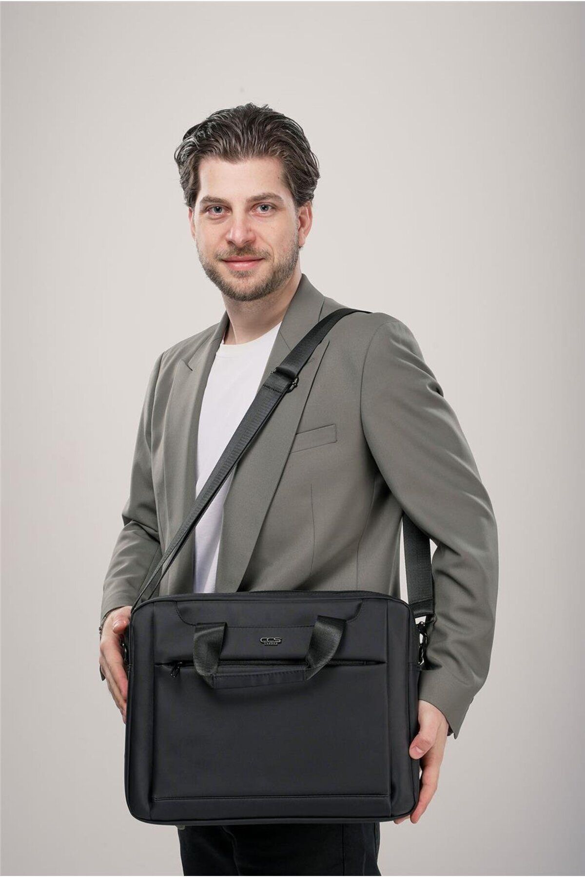 ÇÇS-Men's Briefcase Ccs71467 1