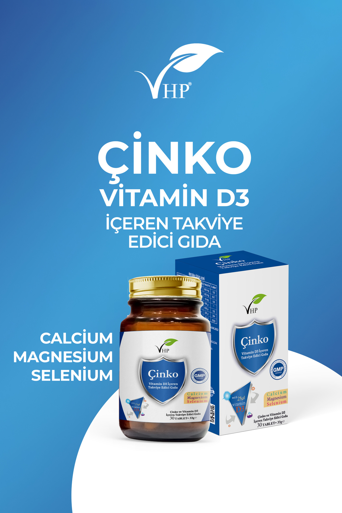 VHP Çinko Ve Vitamin D3 30 Tablet - Fiyatı, Yorumları