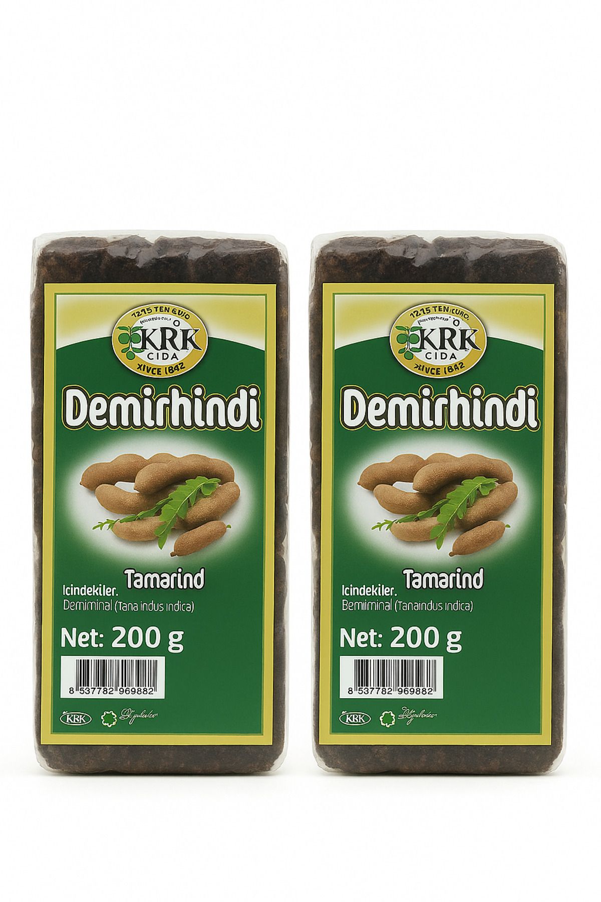 Krk Gıda Demirhindi 200 g x 2 – Doğal ve Kurutulmuş Meyve, Şurup ve Çay İçin Uygun