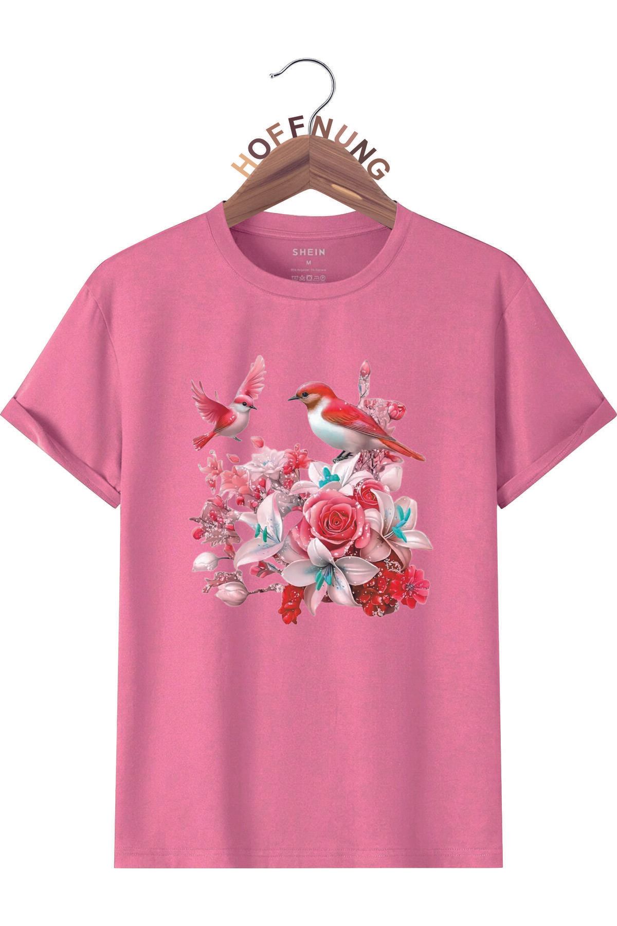 HOFFNUNG T SHIRT SINGING BIRDS oversize