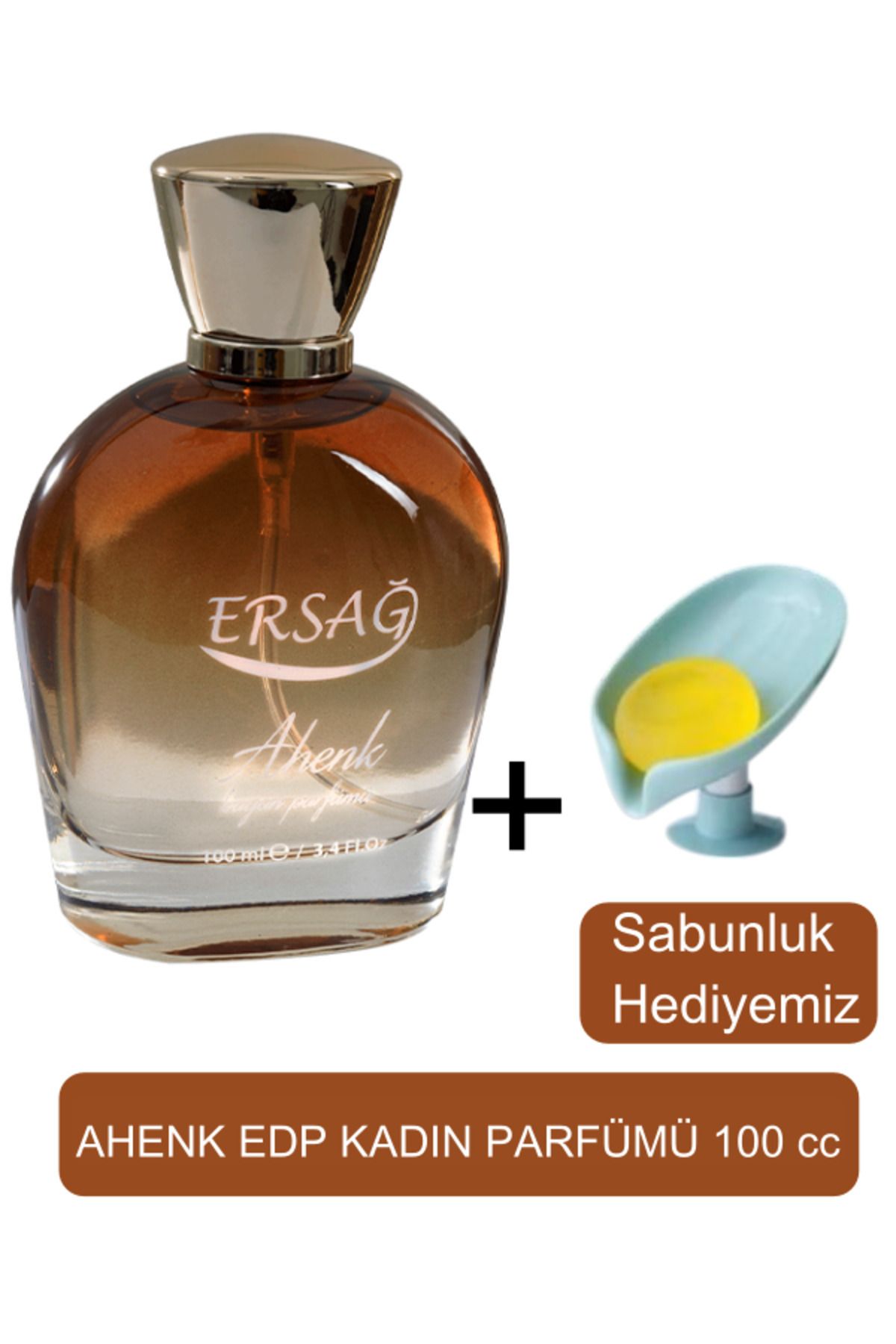 Ersağ Ahenk Kadın Parfüm 100cc - Sabunluk Hediyemiz 5013-01