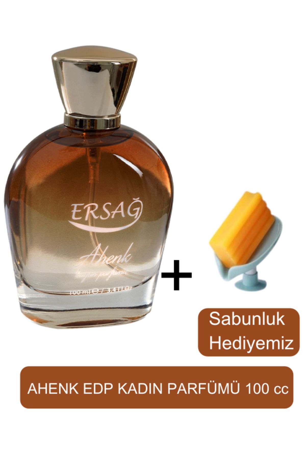 Ersağ Ahenk Kadın Parfüm 100cc - Sabunluk Hediyemiz 5013-03
