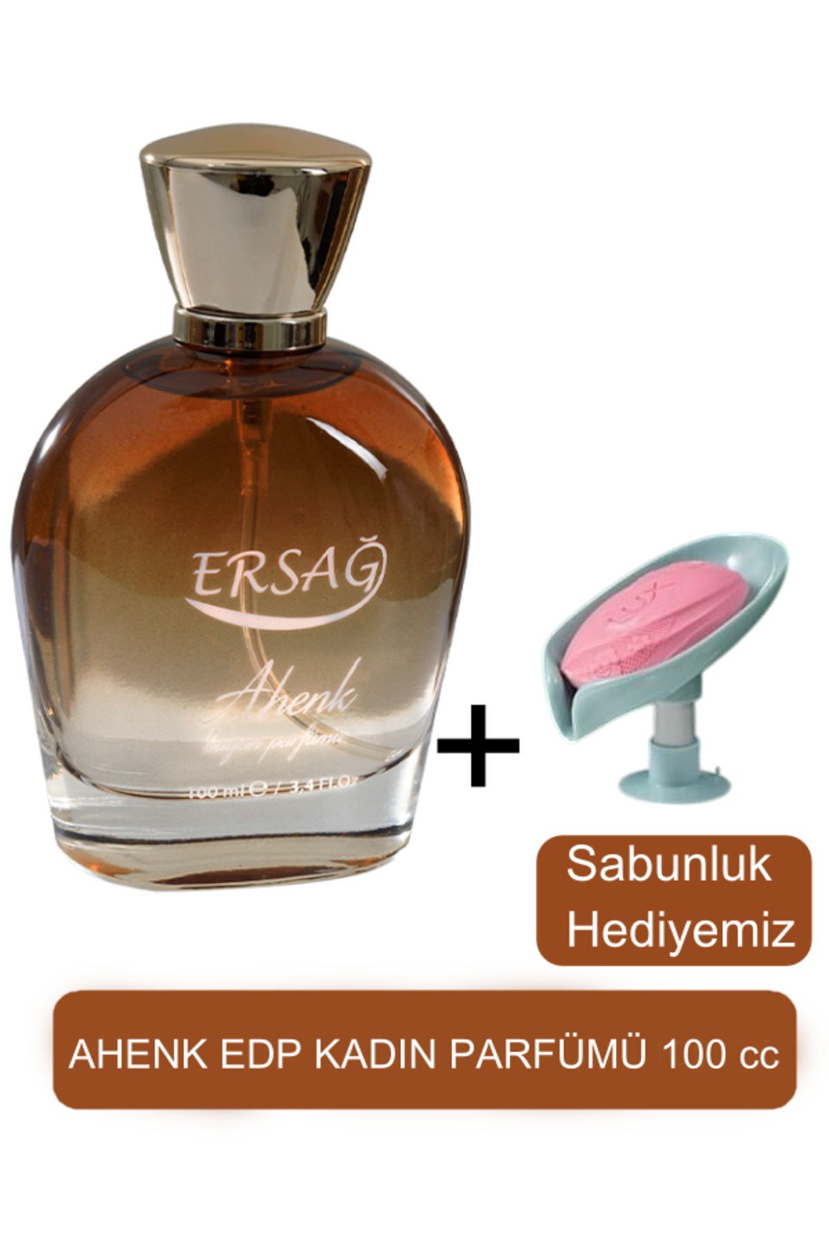 Ersağ Ahenk Kadın Parfüm 100cc - Sabunluk Hediyemiz 5013-02
