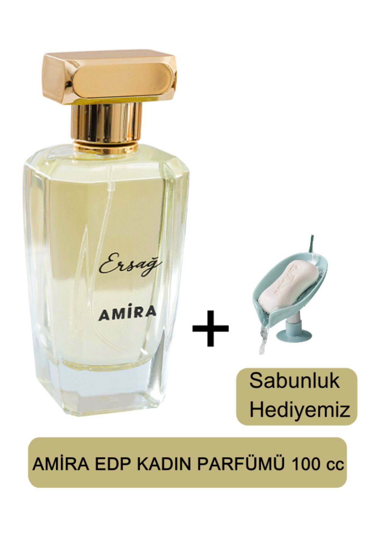 Ersağ Amira Kadın Parfüm 100cc - Sabunluk Hediyemiz 5011-022