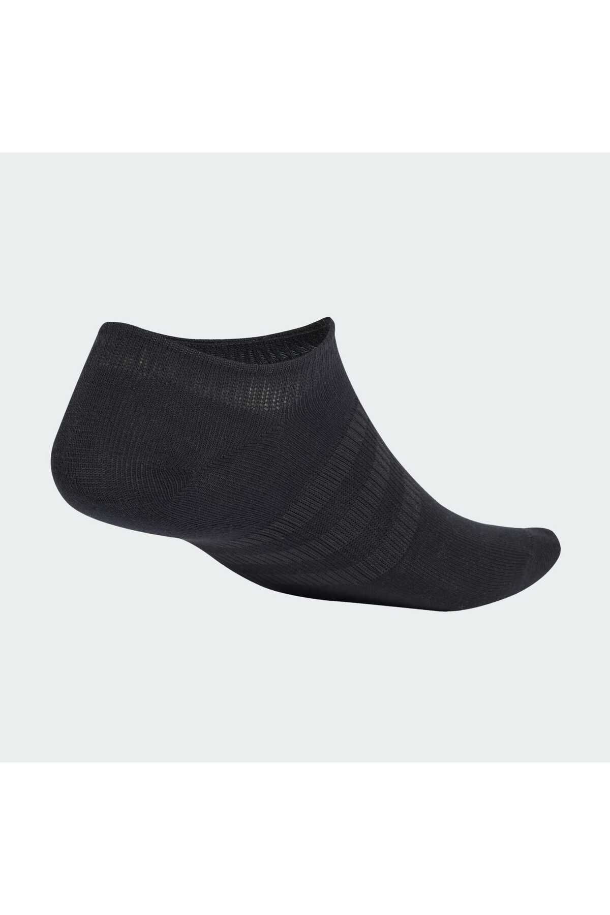 adidas-Șosete subțiri și ușoare - 3 perechi de șosete negre Ic1327 8