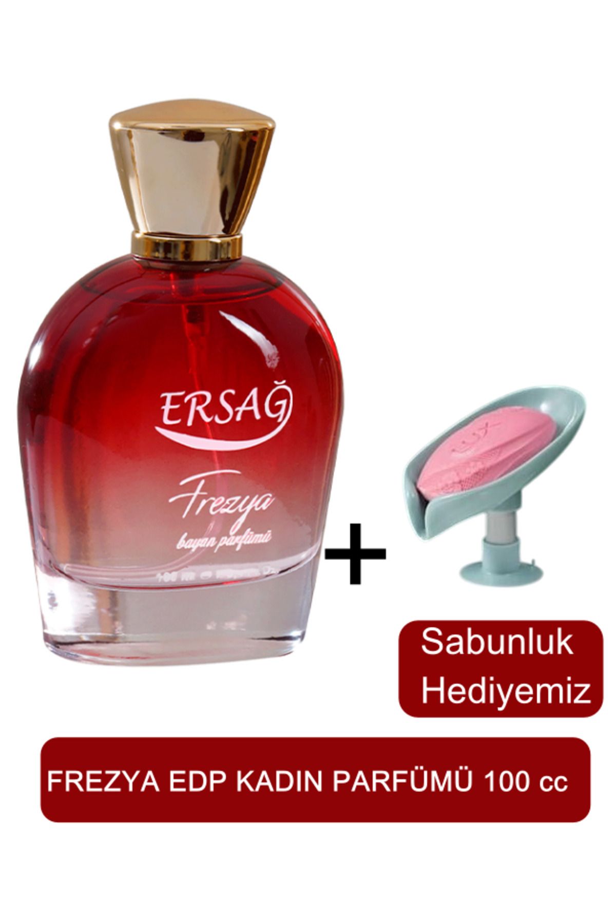 Ersağ Frezya Kadın Parfüm 100cc - Sabunluk Hediyemiz 5012-05