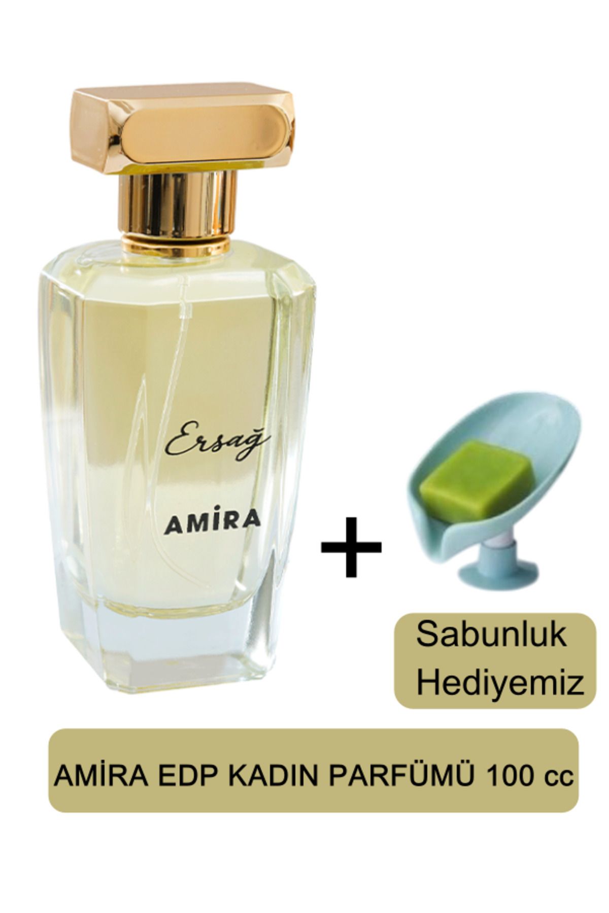 Ersağ Amira Kadın Parfüm 100cc - Sabunluk Hediyemiz 5011-06
