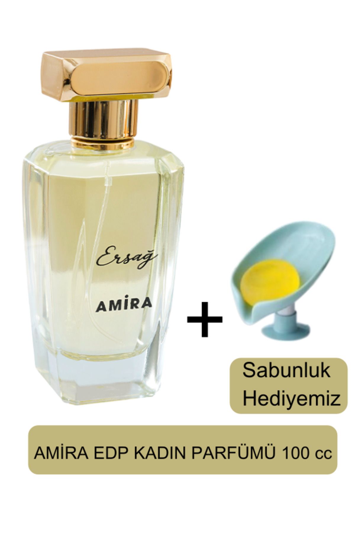 Ersağ Amira Kadın Parfüm 100cc - Sabunluk Hediyemiz 5011-05