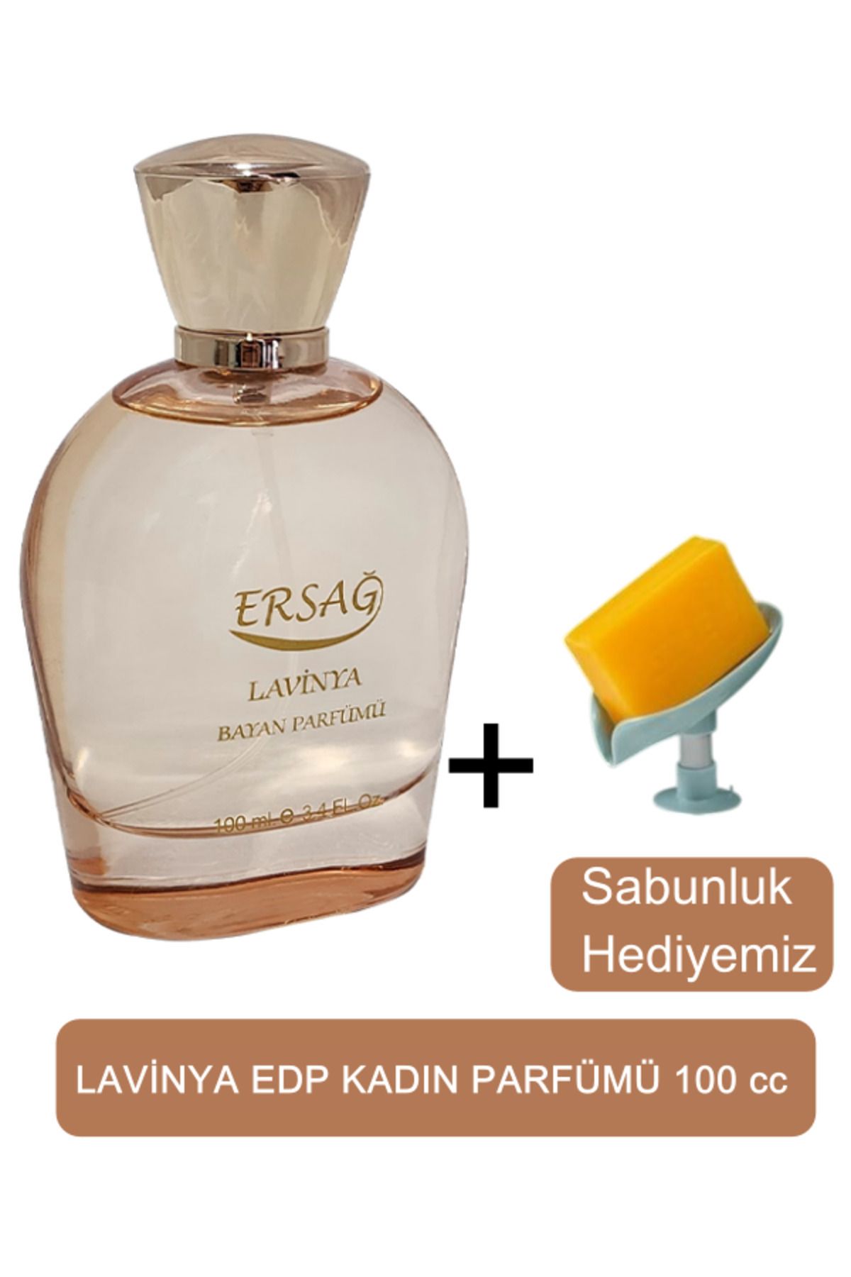 Ersağ Lavinya Kadın Parfüm 100cc - Sabunluk Hediyemiz 5007-04