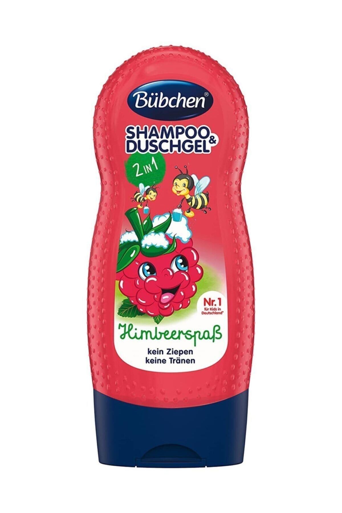 Bübchen-Raspberry Children's Shampoo and Shower Gel 230 Ml 2