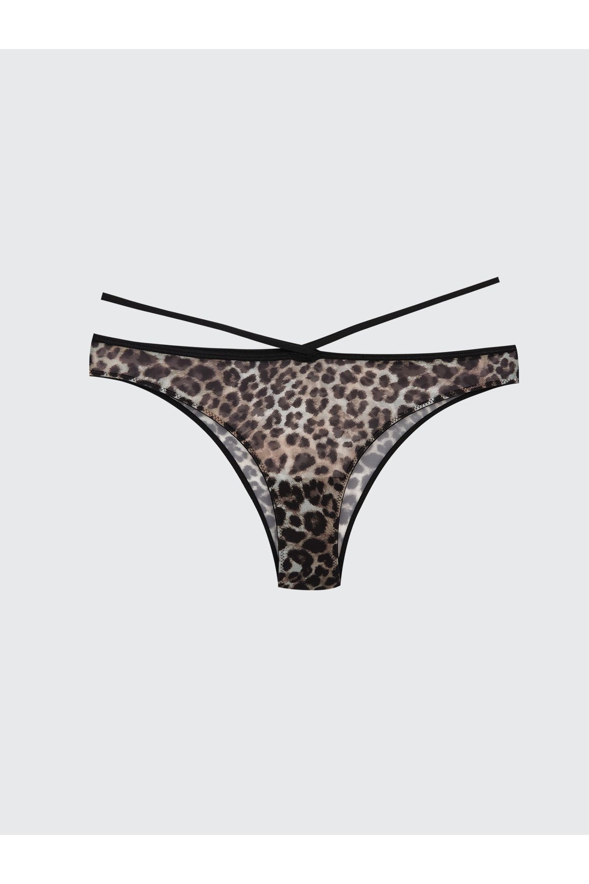 LC Waikiki-Fancy Brazilian Panties with Leopard Print 1
