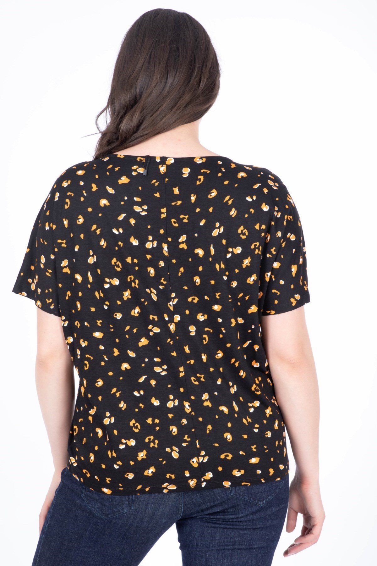 MYLİNE-Tricou confortabil cu mânecă joasă 3