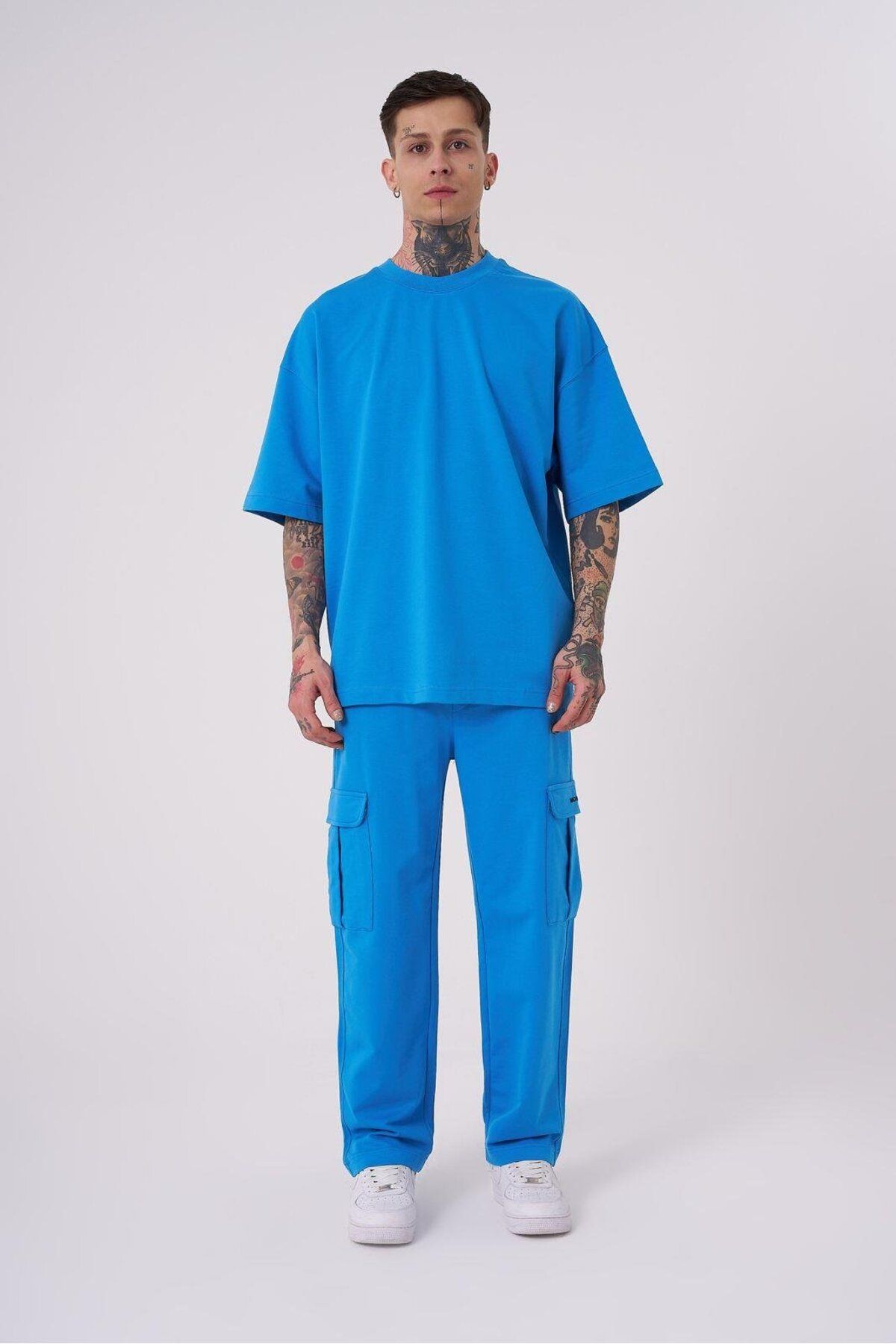 Machinist-Ανδρικό μπλουζάκι Basic Cotton Oversize Lens 3