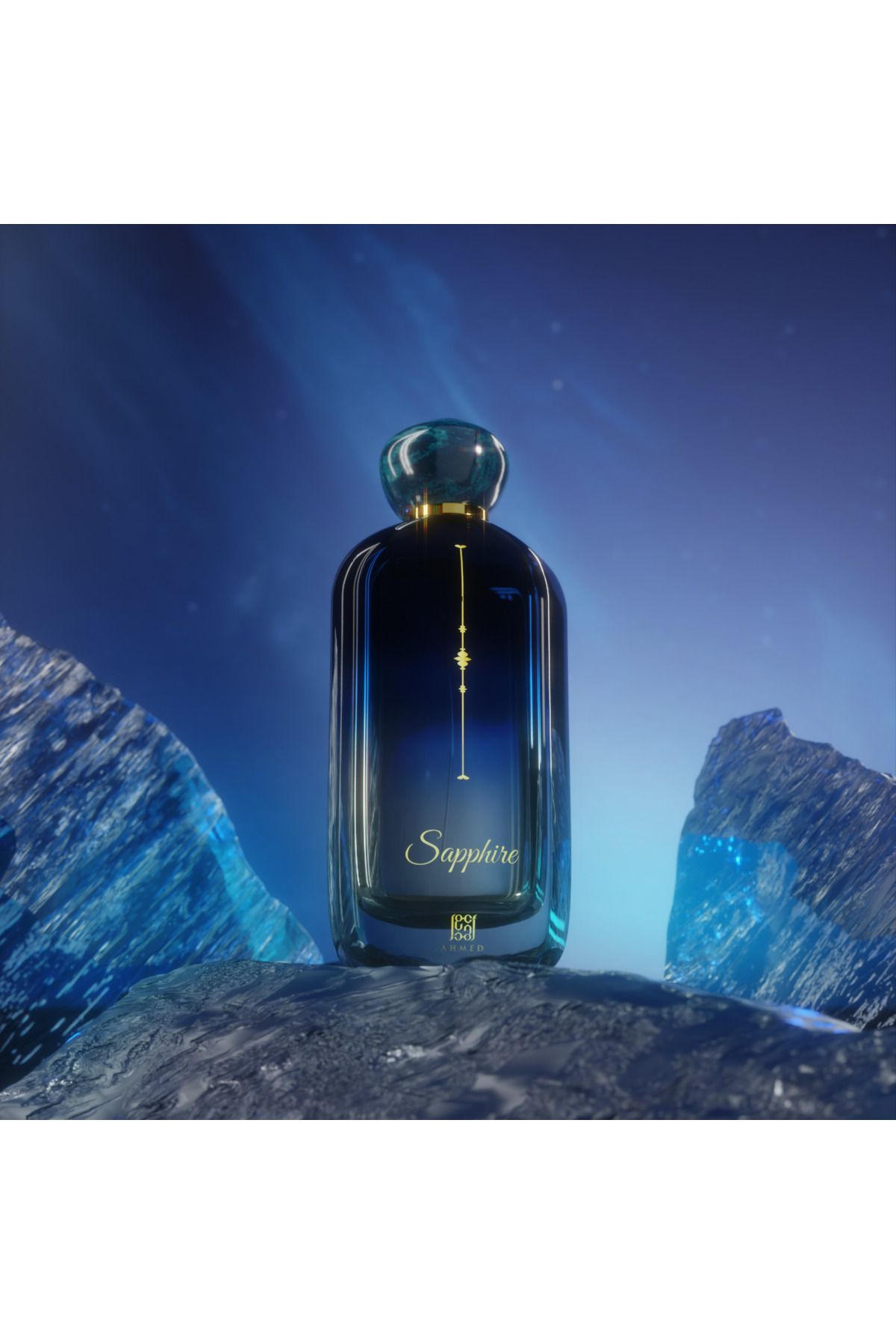 Ahmed Al Maghribi Sapphire 100ML | Longlasting Unisex | Watermelon | Sea Accord | Sicilian Orange