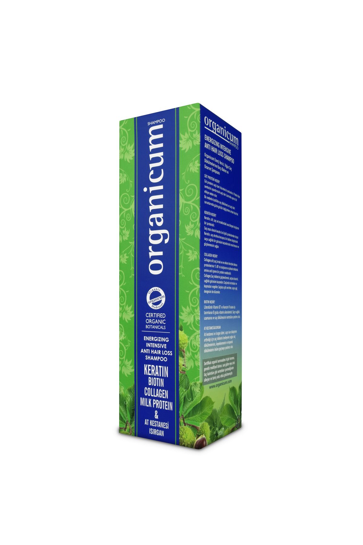 Organicum-شامبو العناية وإصلاح تساقط الشعر المكثف 350 مل 8