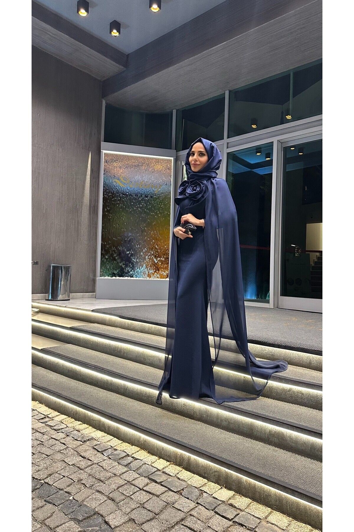 Bess Store Rose Kadın Tesettür Abiye Elbise