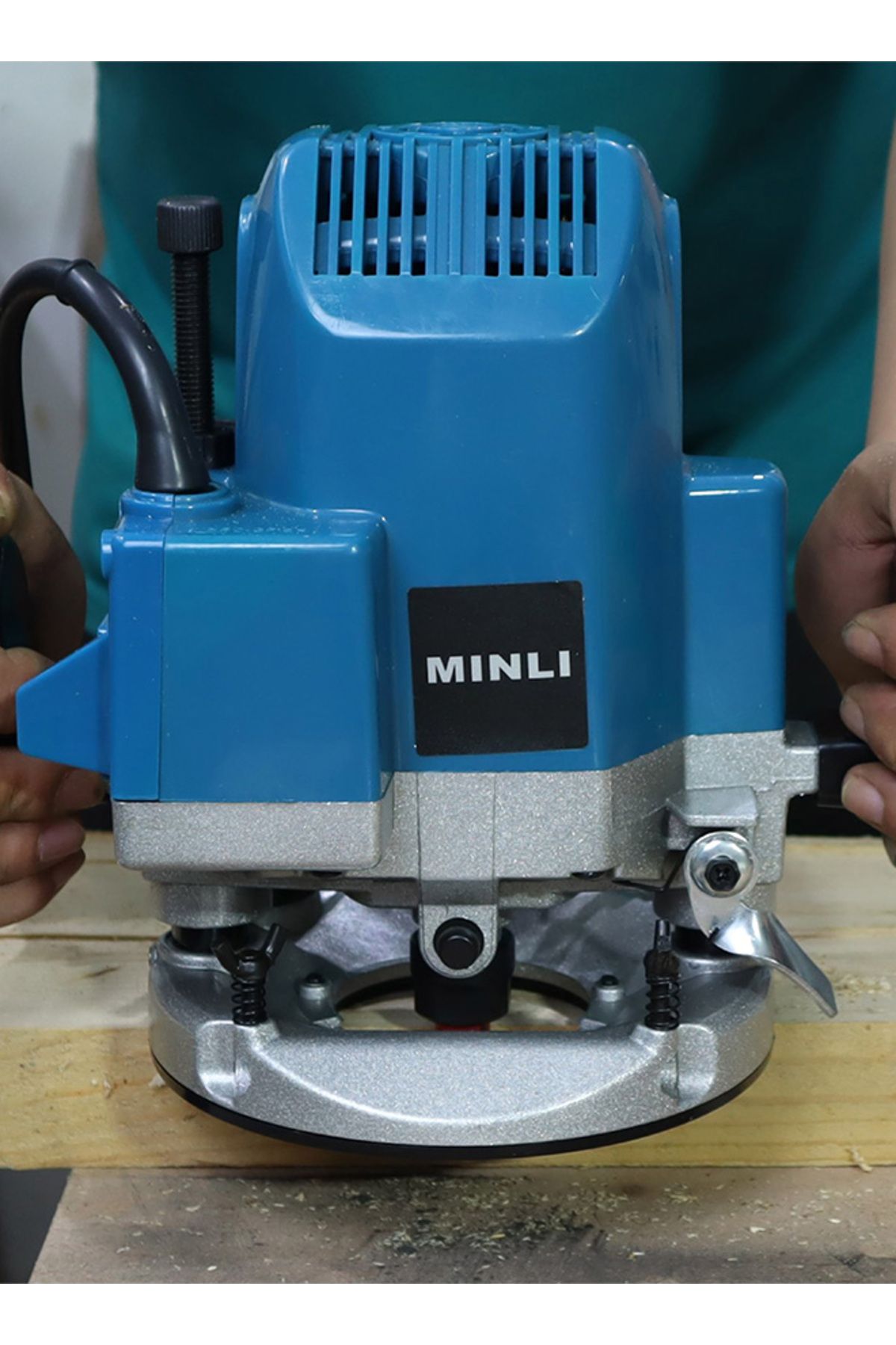 MINLI-جهاز التوجيه AC 12 مم - أداة نجارة دقيقة وقوية للقطع والتشكيل والنحت 5