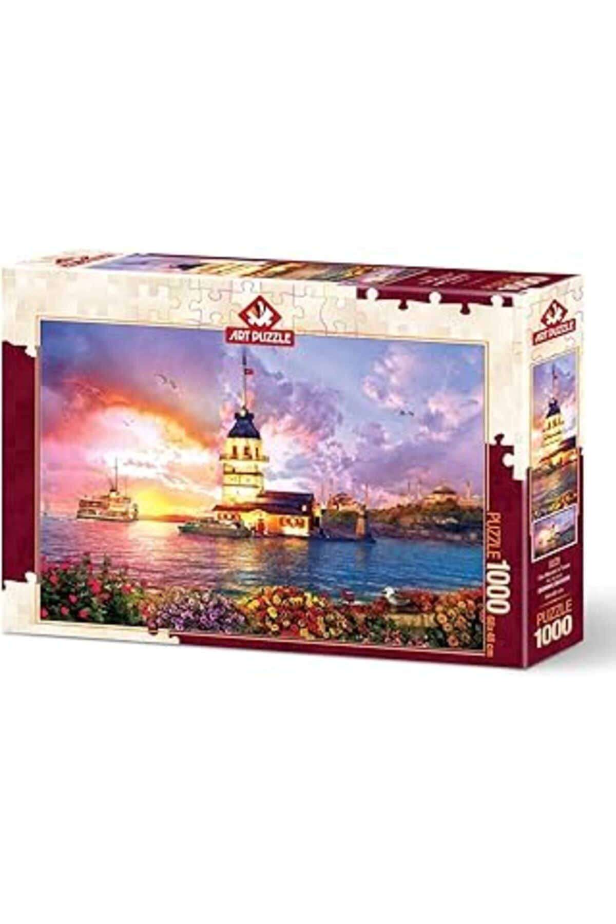 Pazarcan Art Puzzle Kız Kulesi 1000 Parça Puzzle