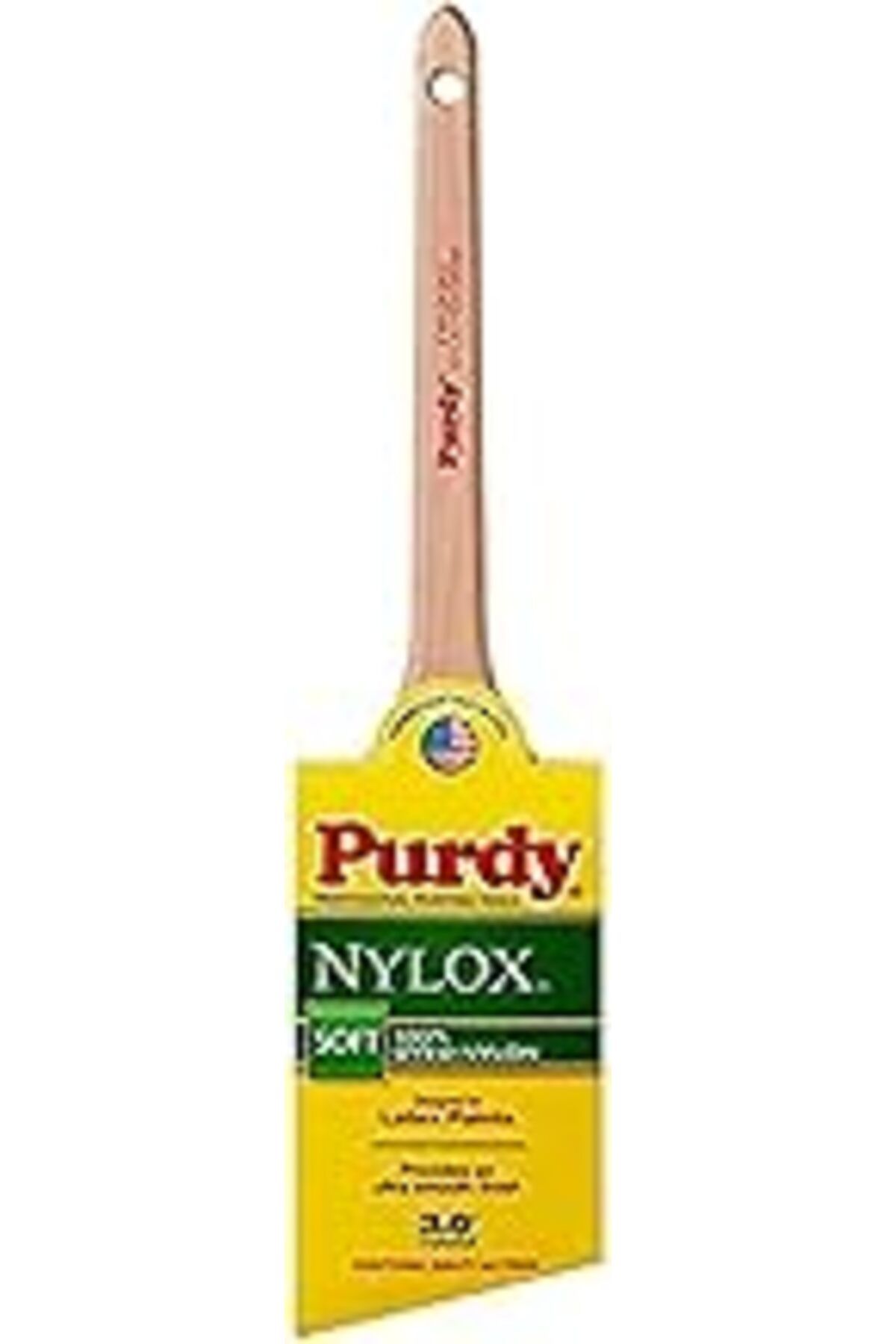 Pazarcan 3 Inç Purdy 144080230 Nylox Dale Açılı Kanat Boya Fırçası, Tynex Naylon