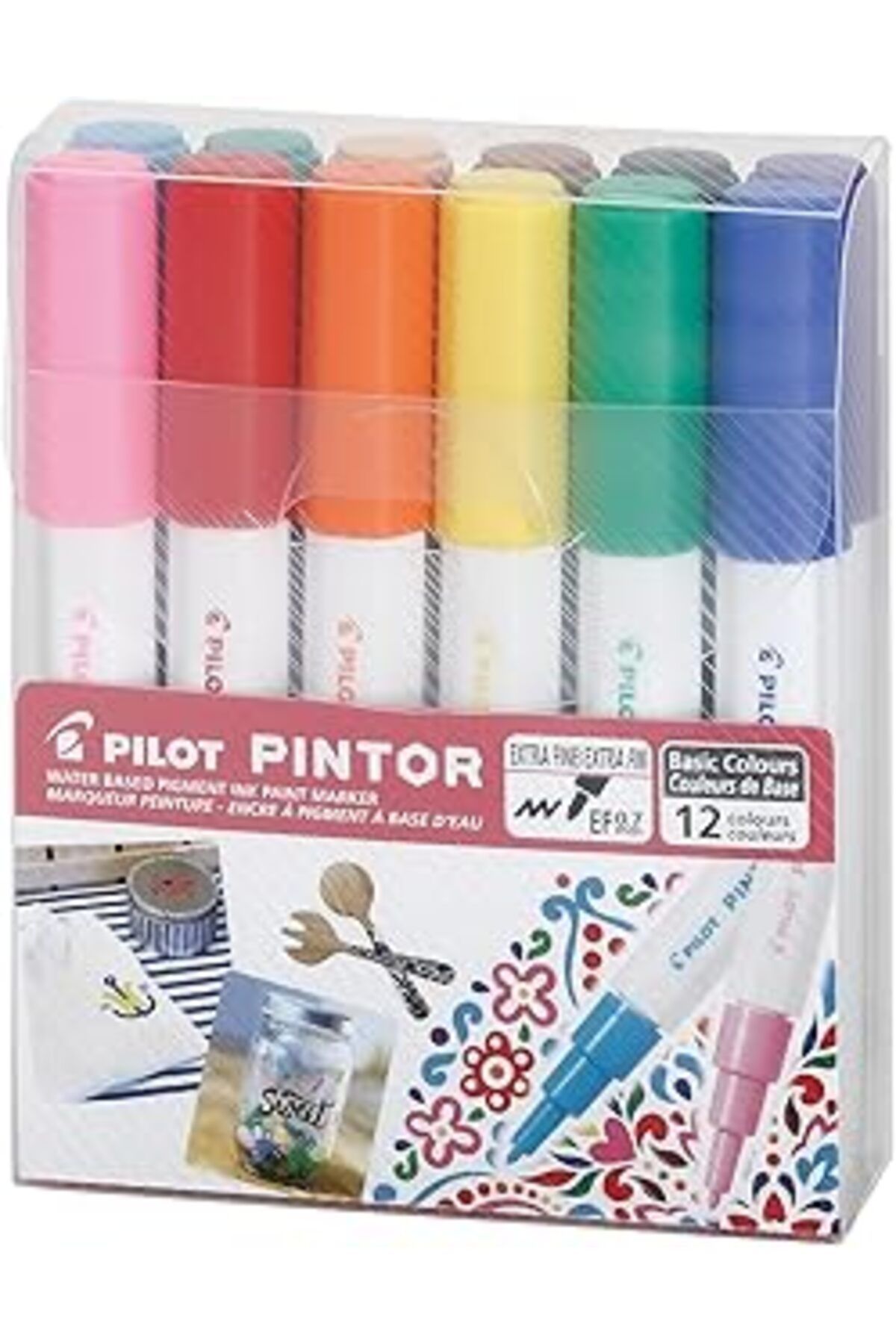 Mu Art Ahşap Pintor-Ef-12 Color Set (Basic)