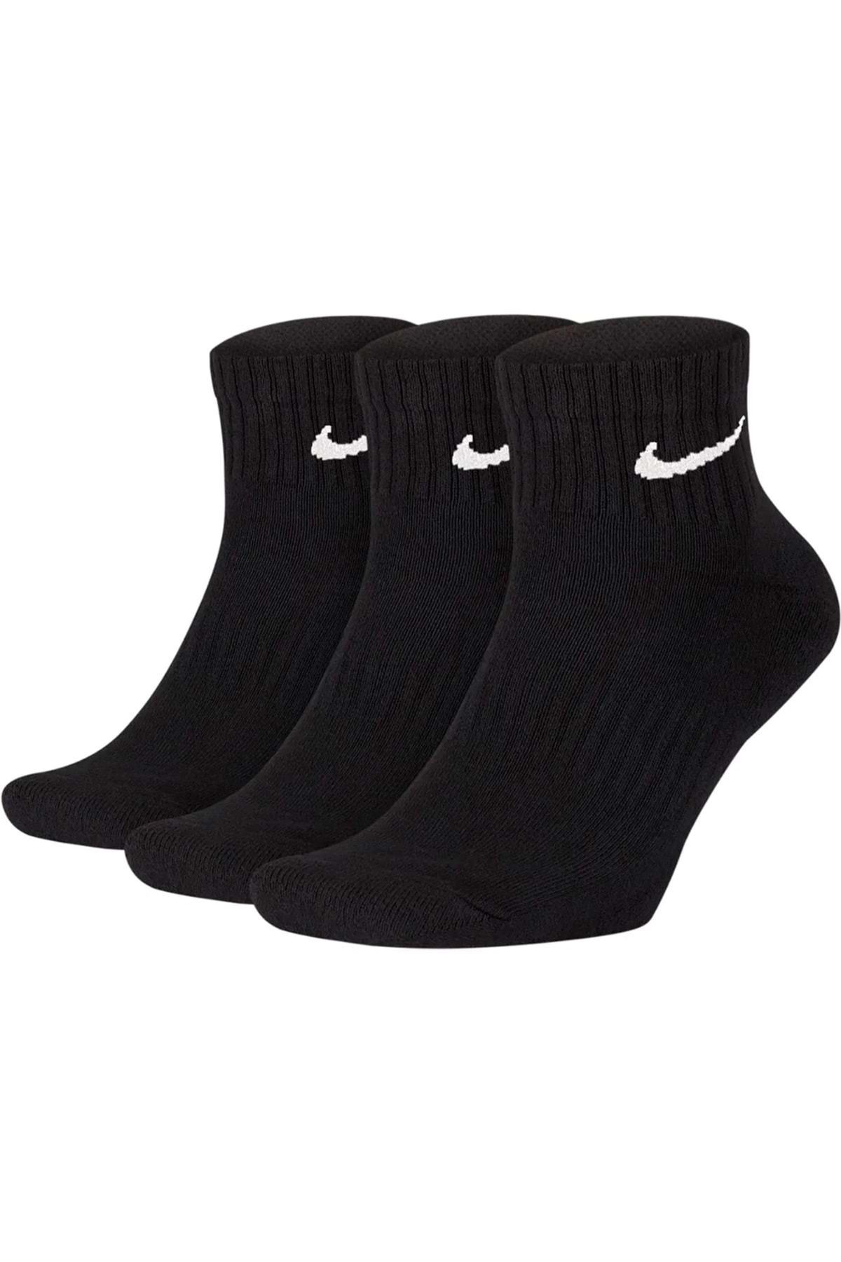 Nike Everyday Cushion Crew Socks (3 Pairs) Çorap - 010 - 42-46